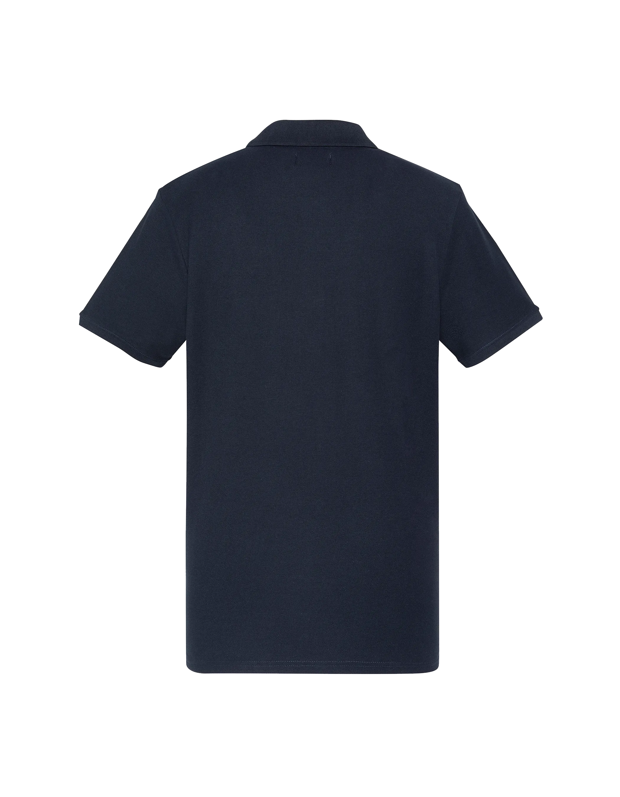 Shirt blu blu navy in cotone da immersione-2