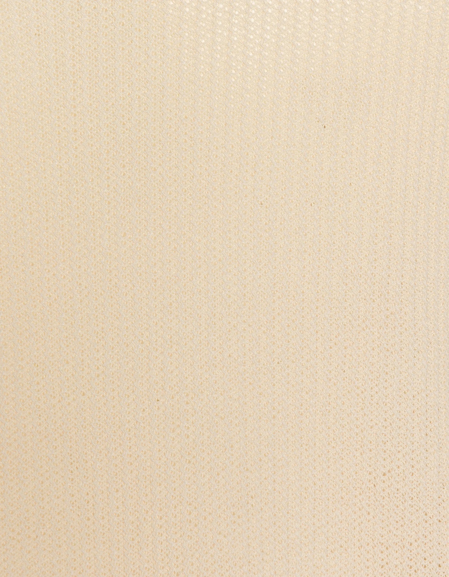 Weißes Retro-Mesh-Poloshirt