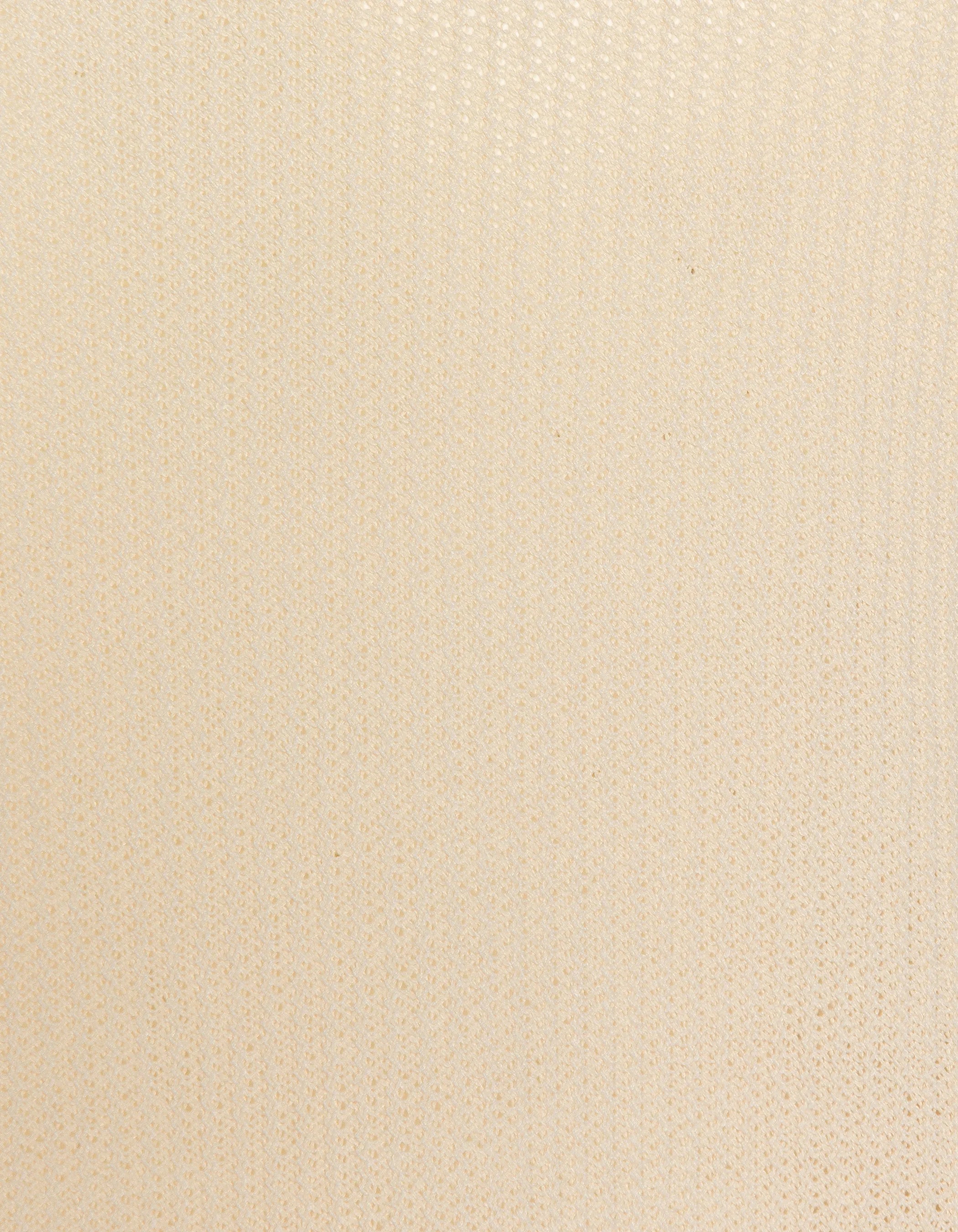 Weißes Retro-Mesh-Poloshirt-3