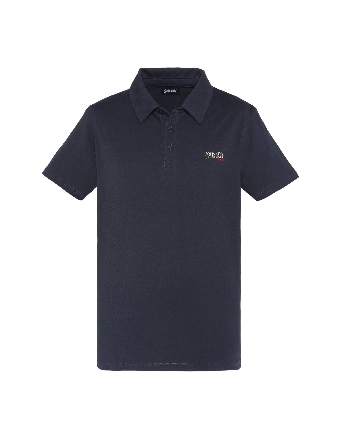 Polo della maglia blu navy