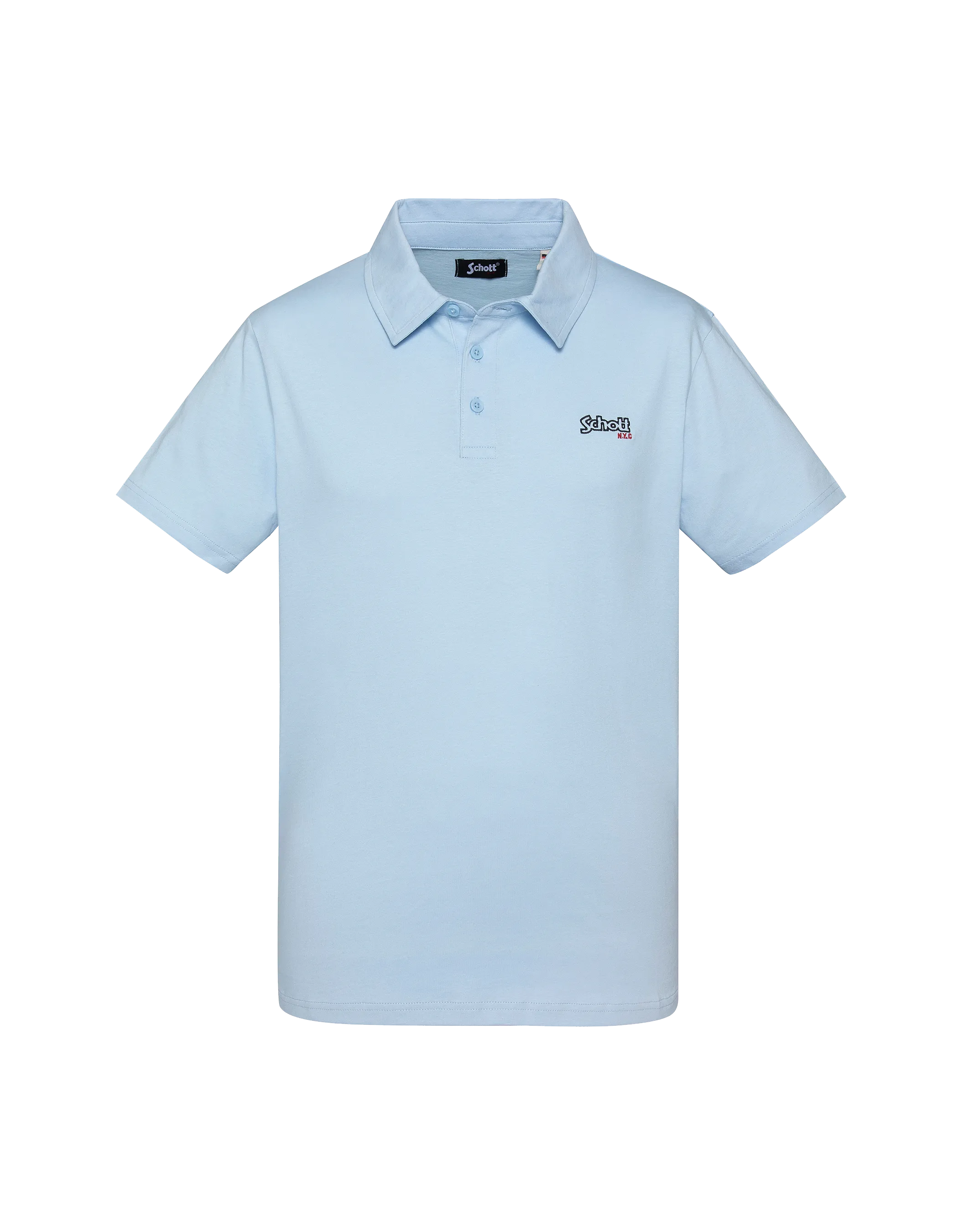 Polo jersey blu cielo-1