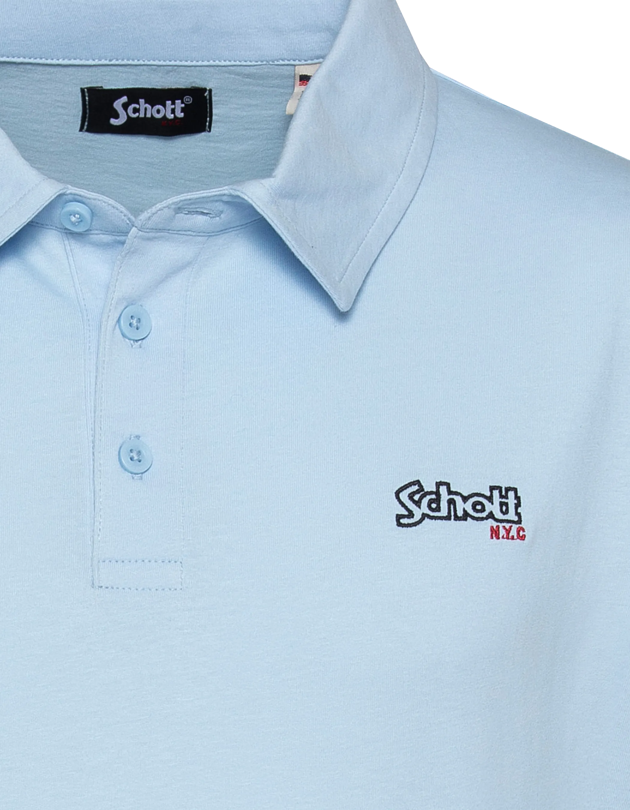 Polo jersey blu cielo-3