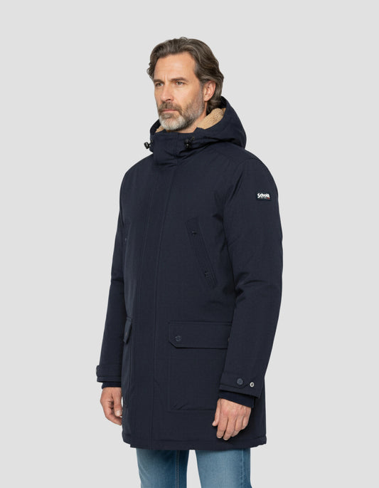 Marine Blue Parka
