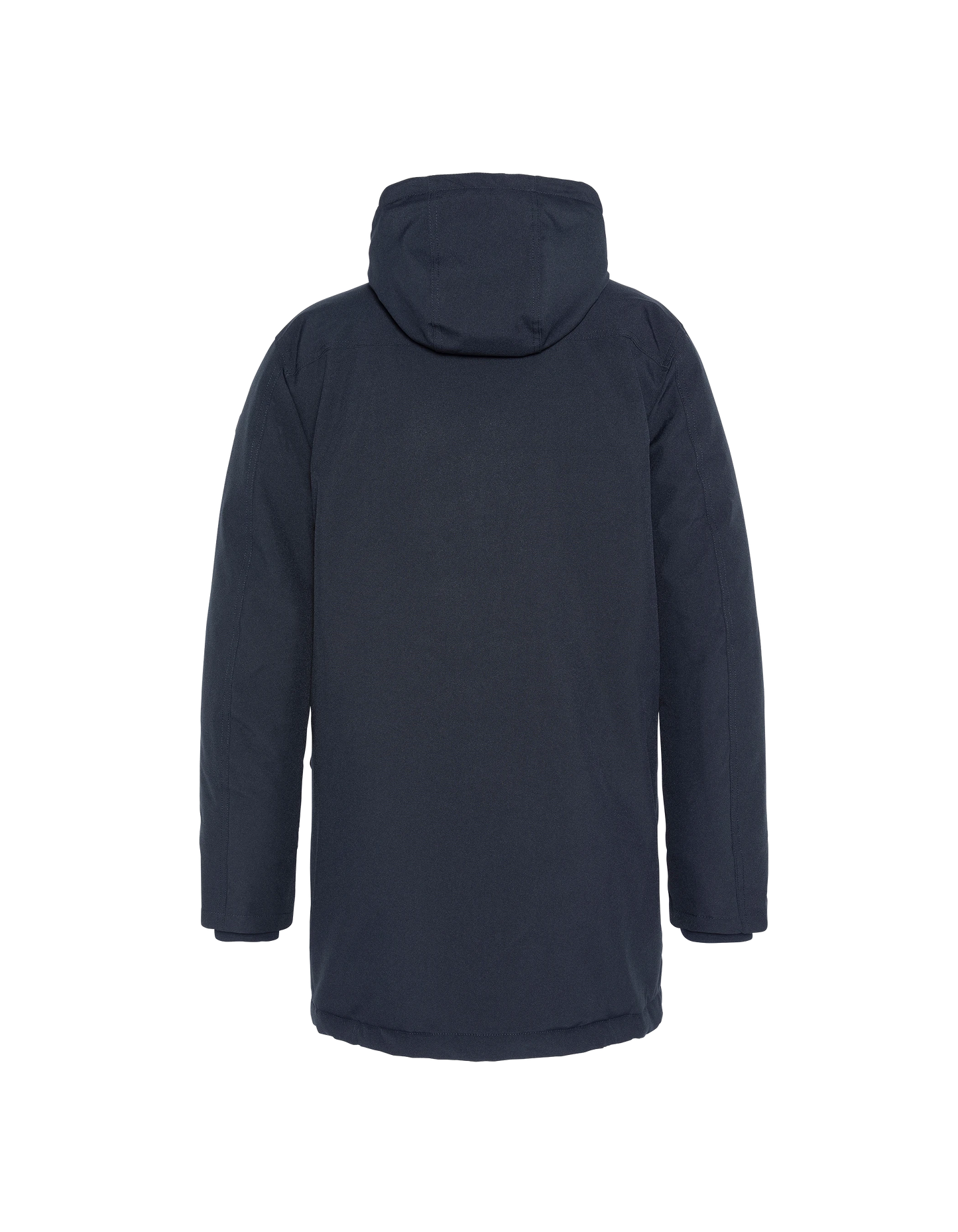 Parka bleu marine à capuche