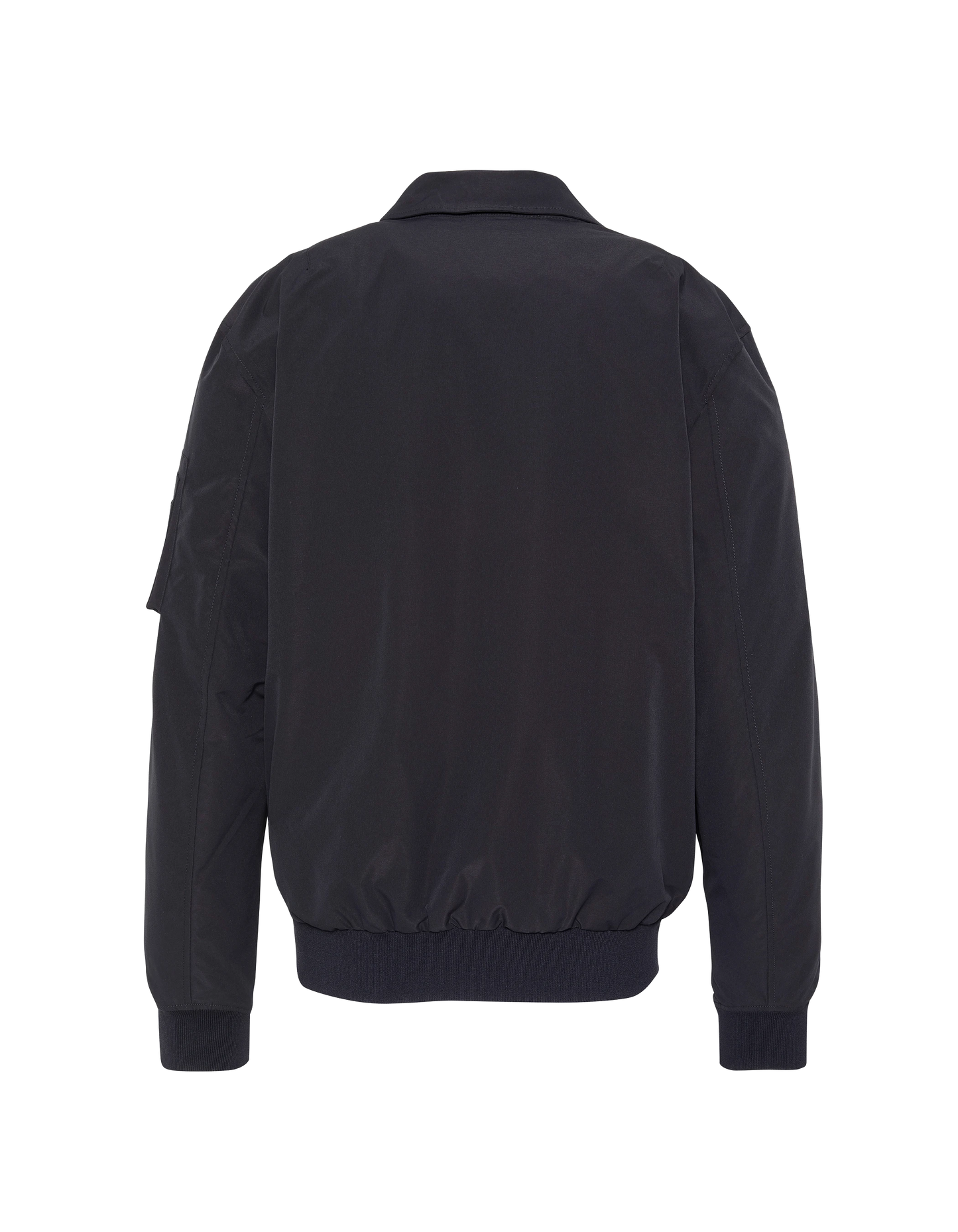 Blouson technique bleu marine col chemise