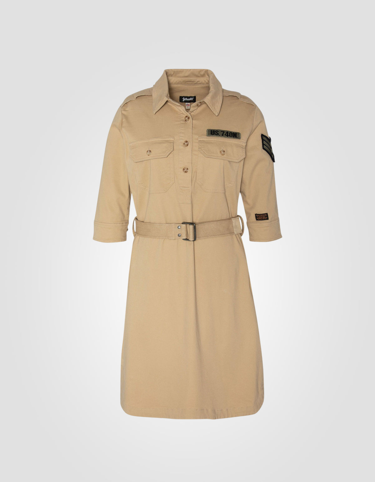 Military Robe Robe army beige clair - ROBJANEW | Schott NYC®