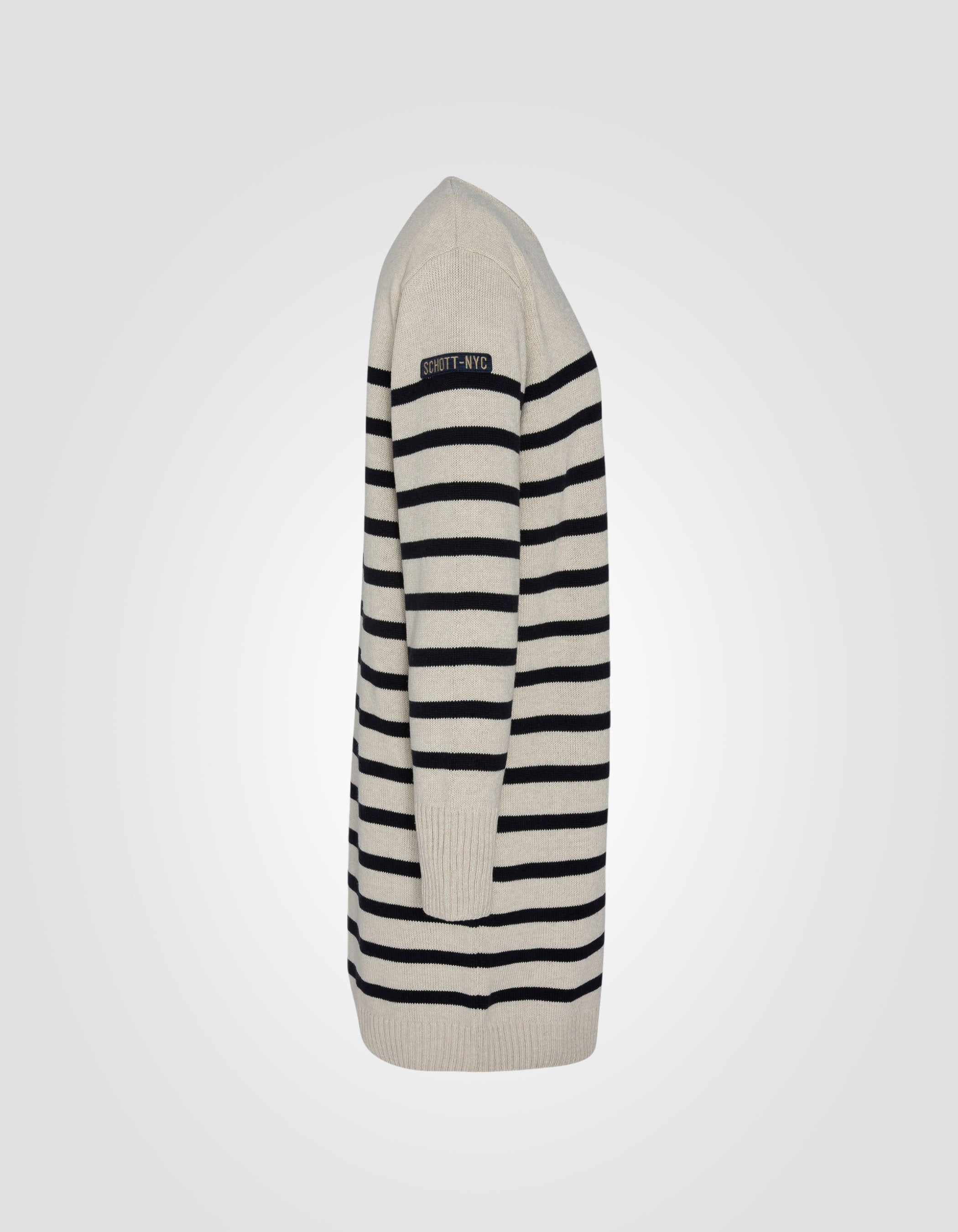 Abito da maglione naturale navy US Navy, grandi dimensioni-3