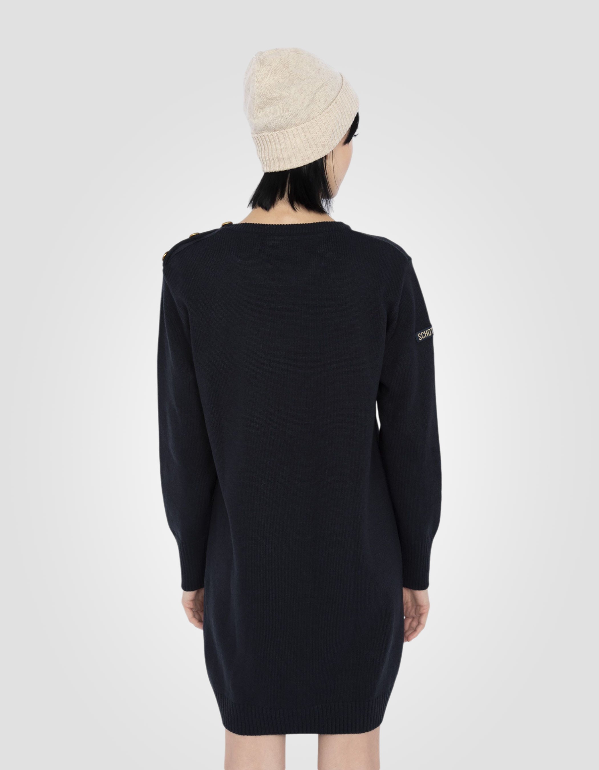 US Navy navy blue sweater dress