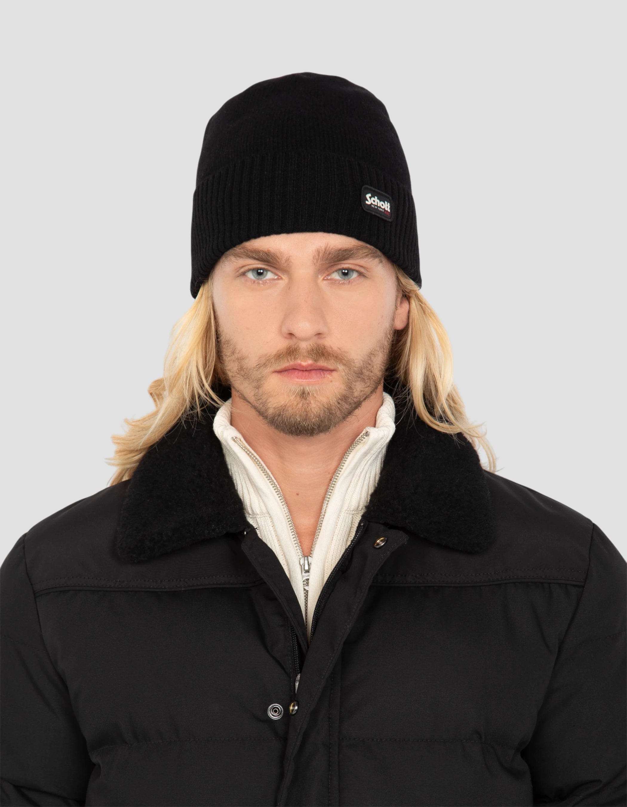 Giacca da scalo nera-5