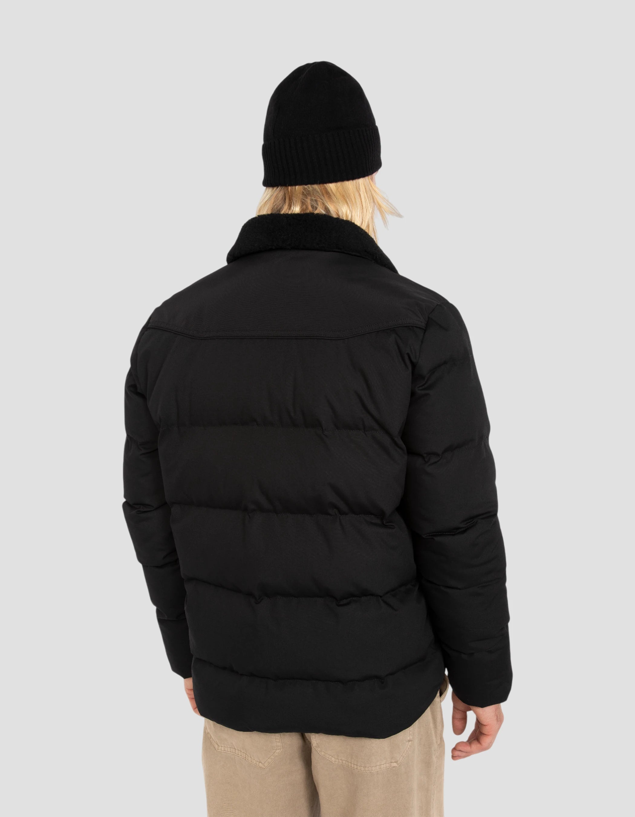 Giacca da scalo nera-6