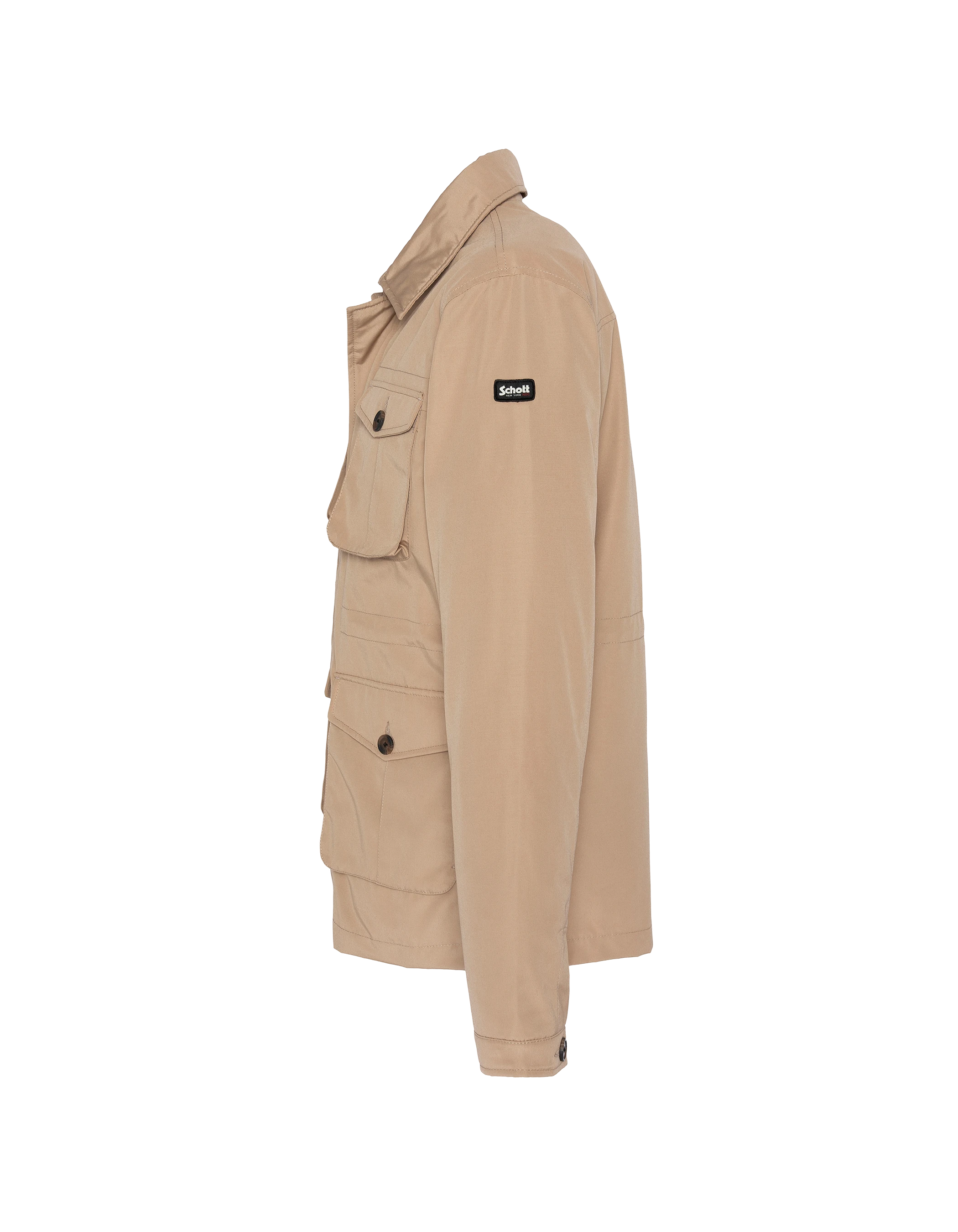 Parka militar beige-3