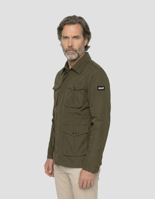 Kaki Military Parka