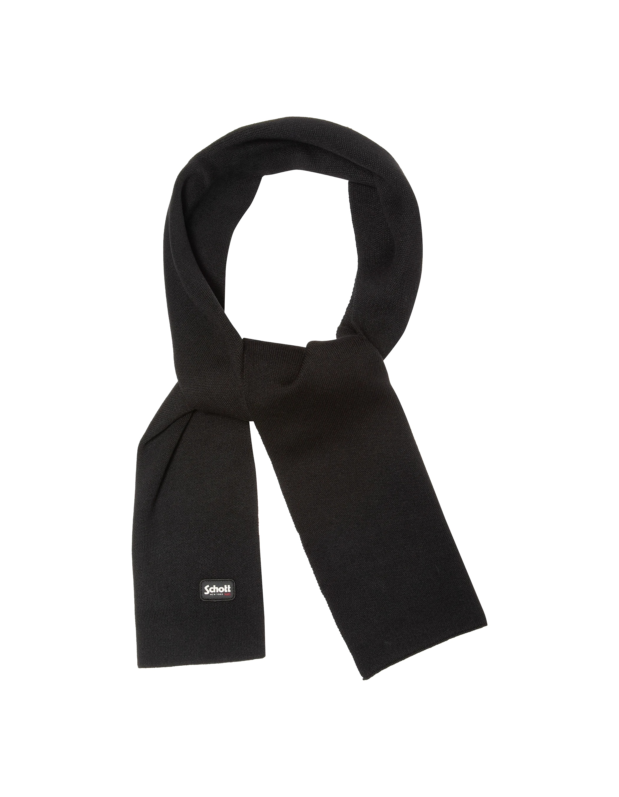 Milano's black scarf in mesh-1