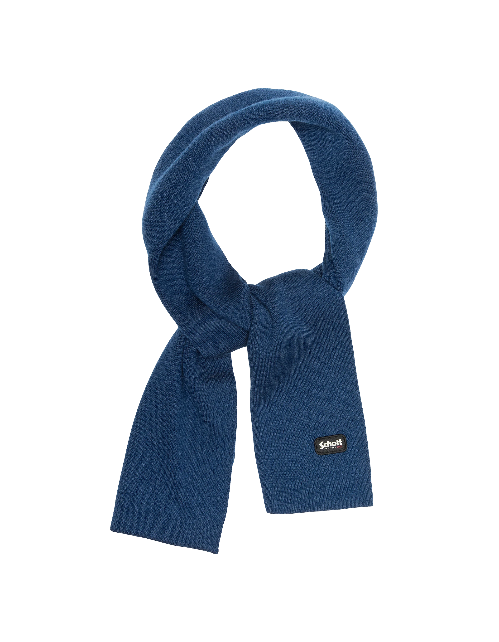 Sciarpa blu milano in mesh-2