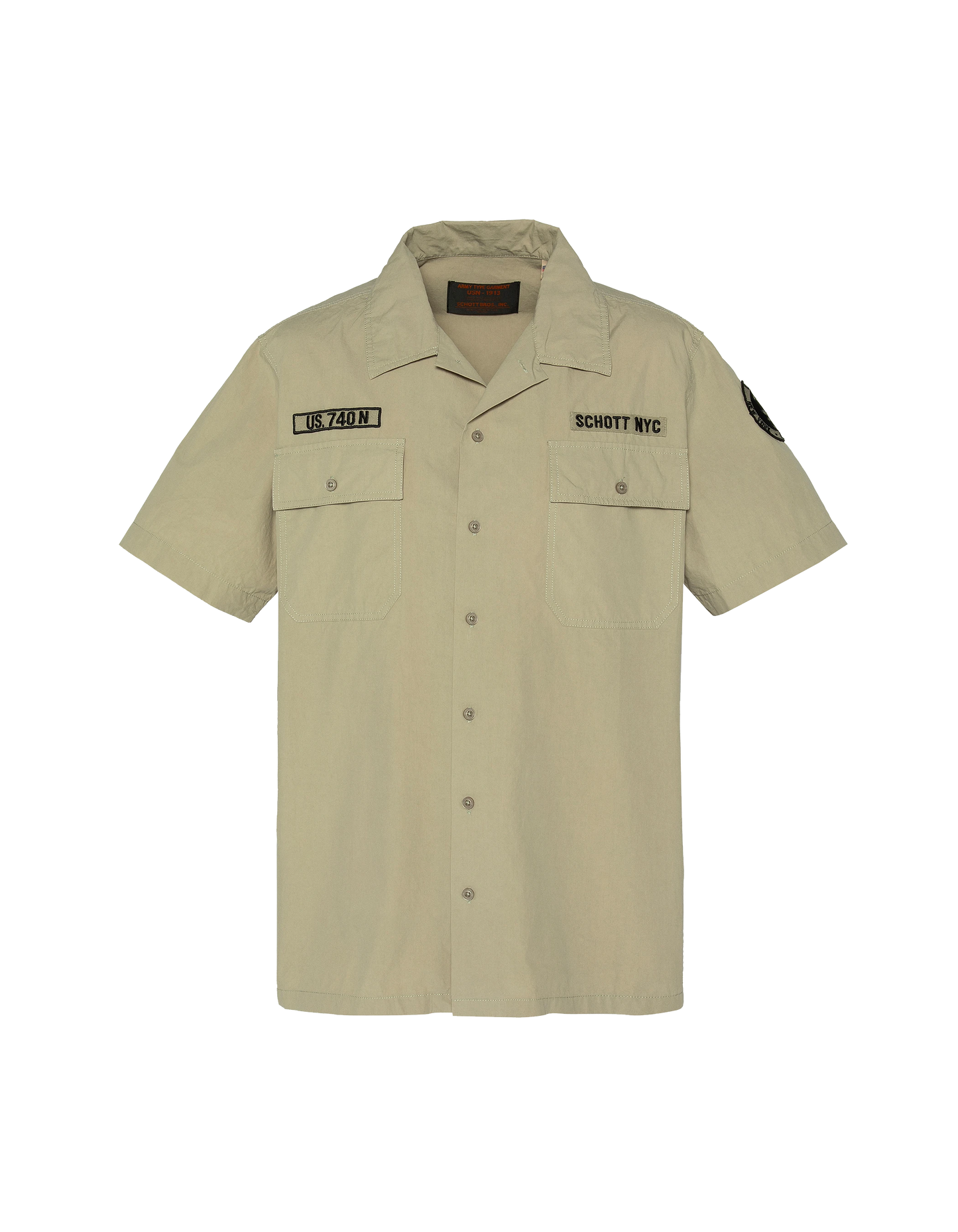 Chemisette army sage kaki