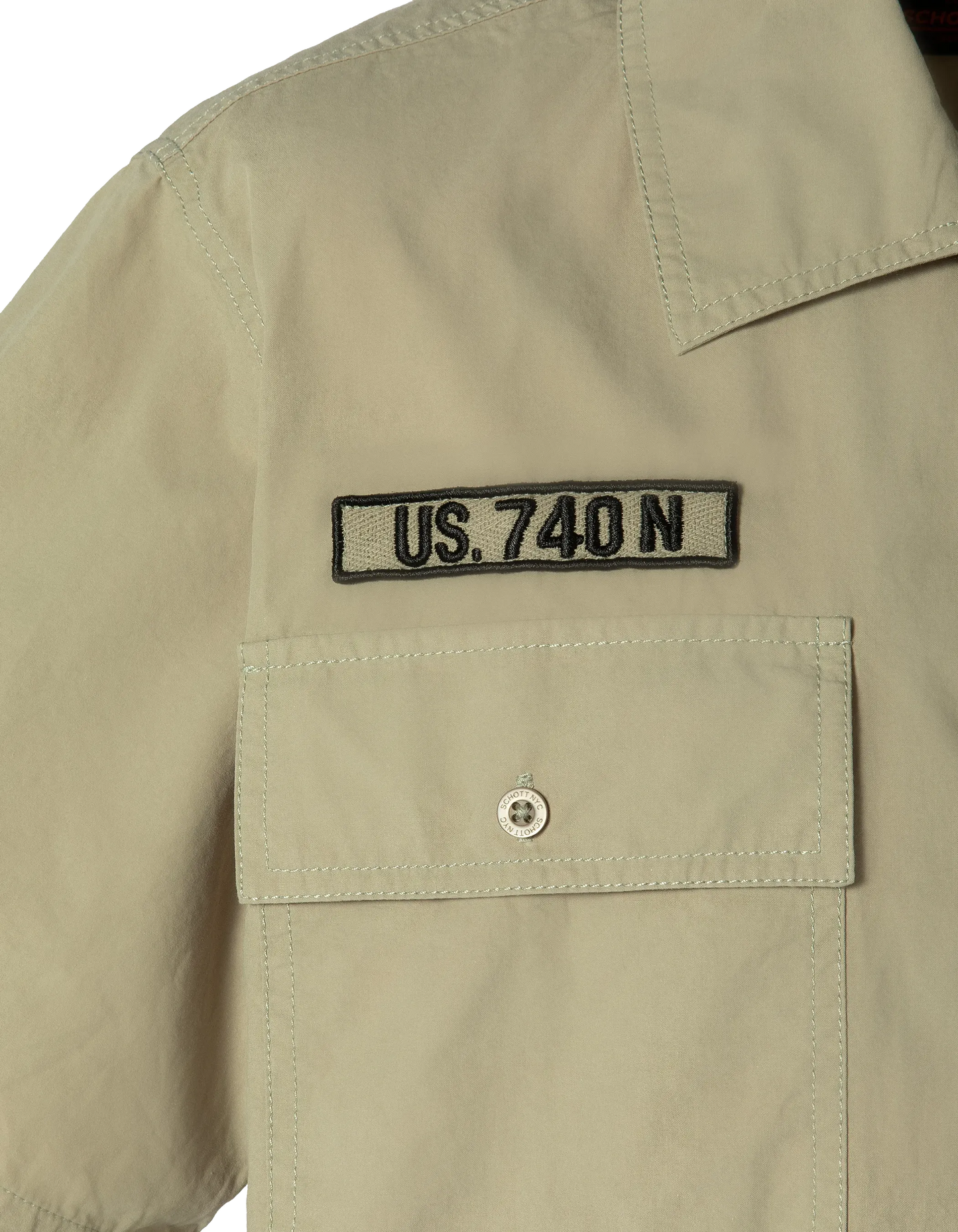 Chemisette army sage kaki