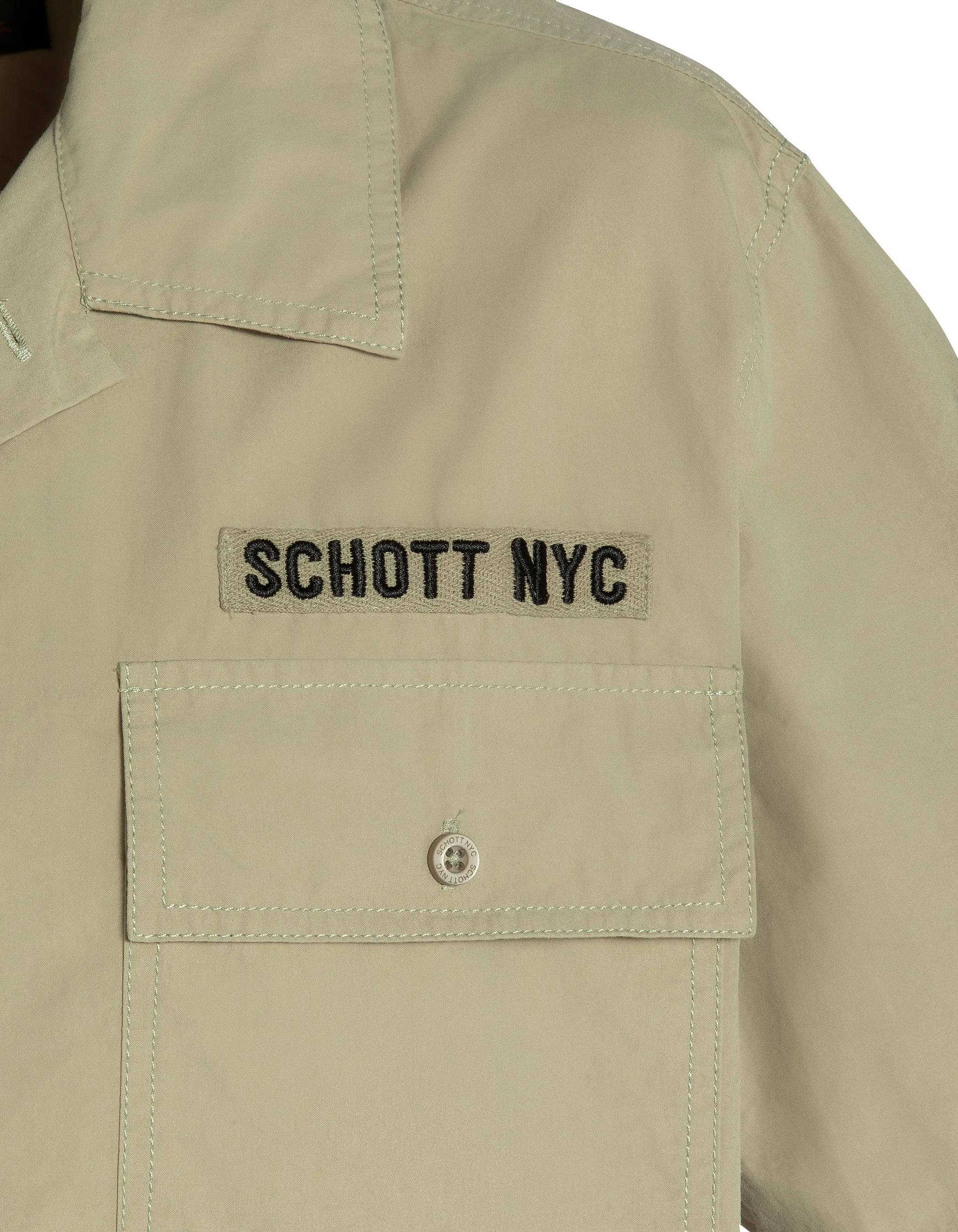 Chemisette army sage kaki-4