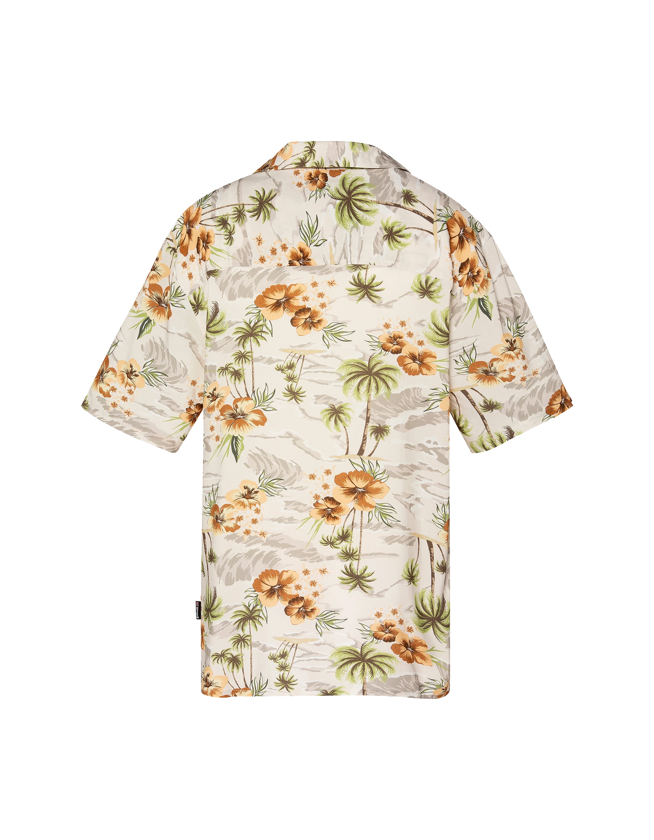 Hellbeiges Hawaiihemd-6