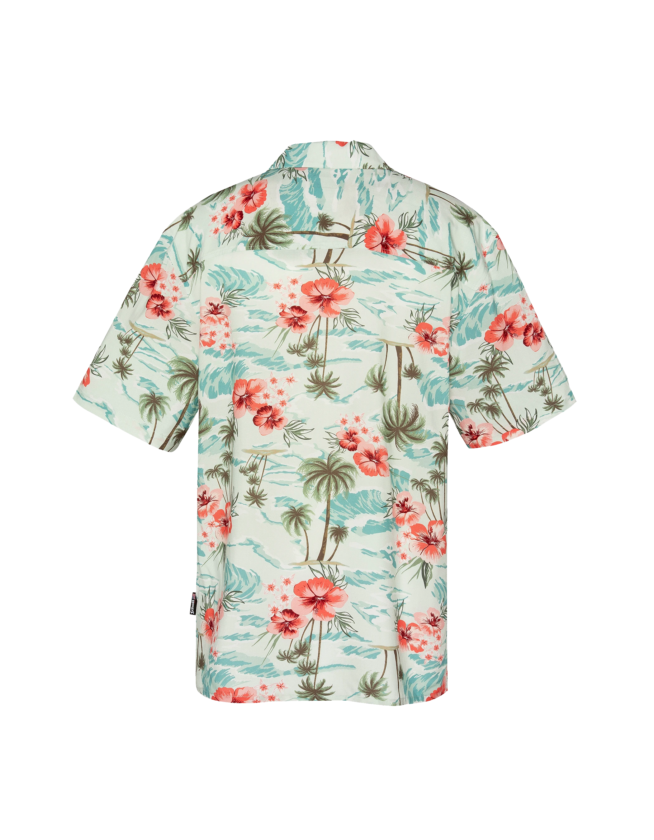 Hellblaues Hawaiihemd-6