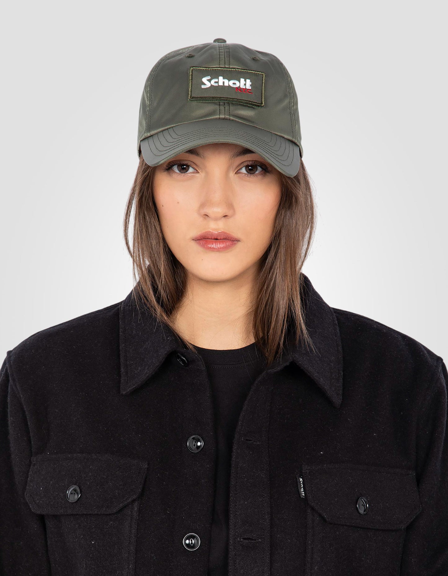 Surchemise boutonnée noire