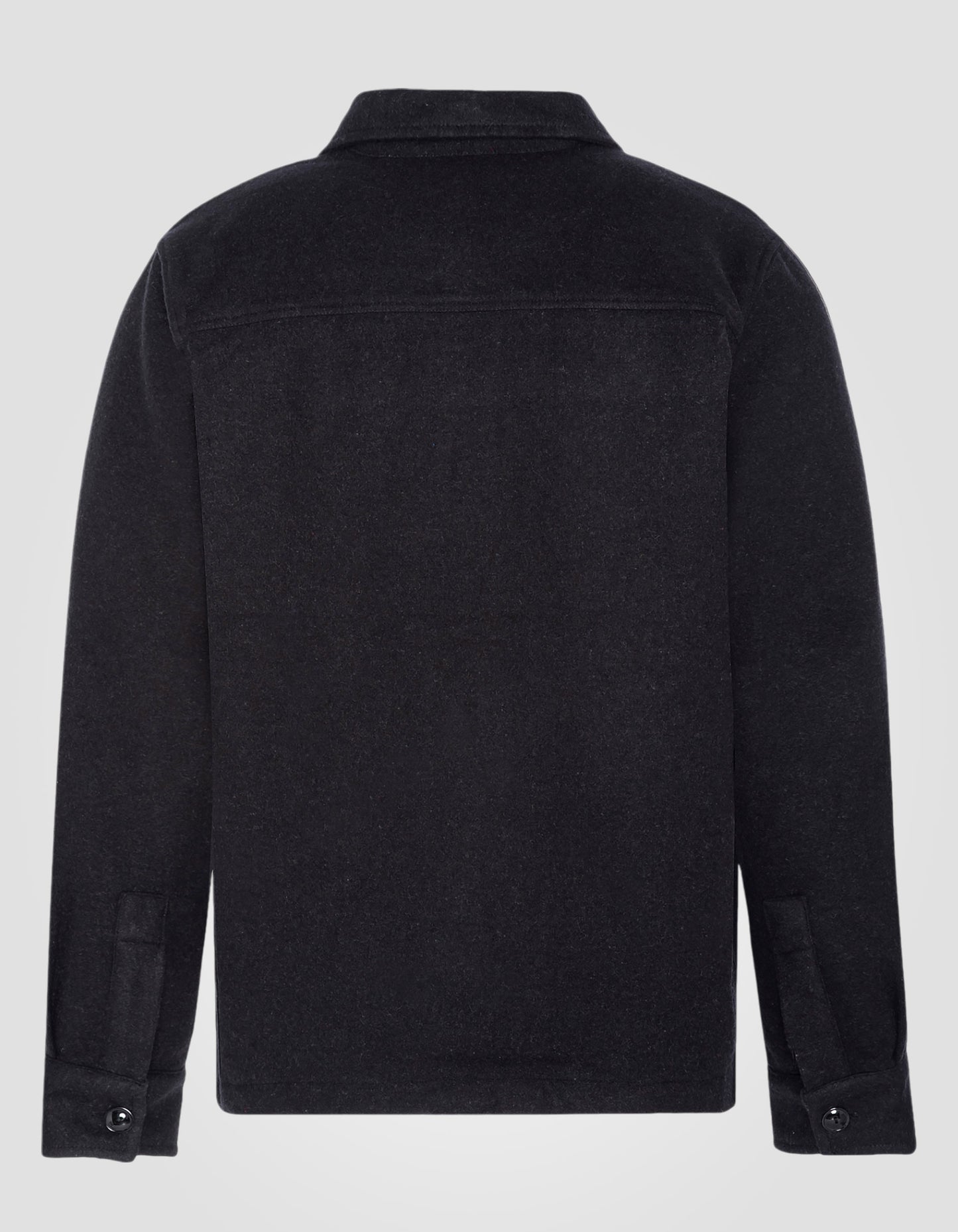 Surchemise boutonnée noire