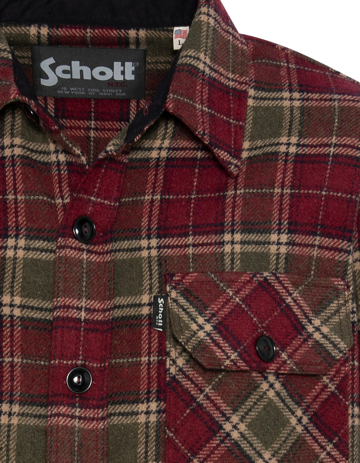 Bordeaux karierte Operation