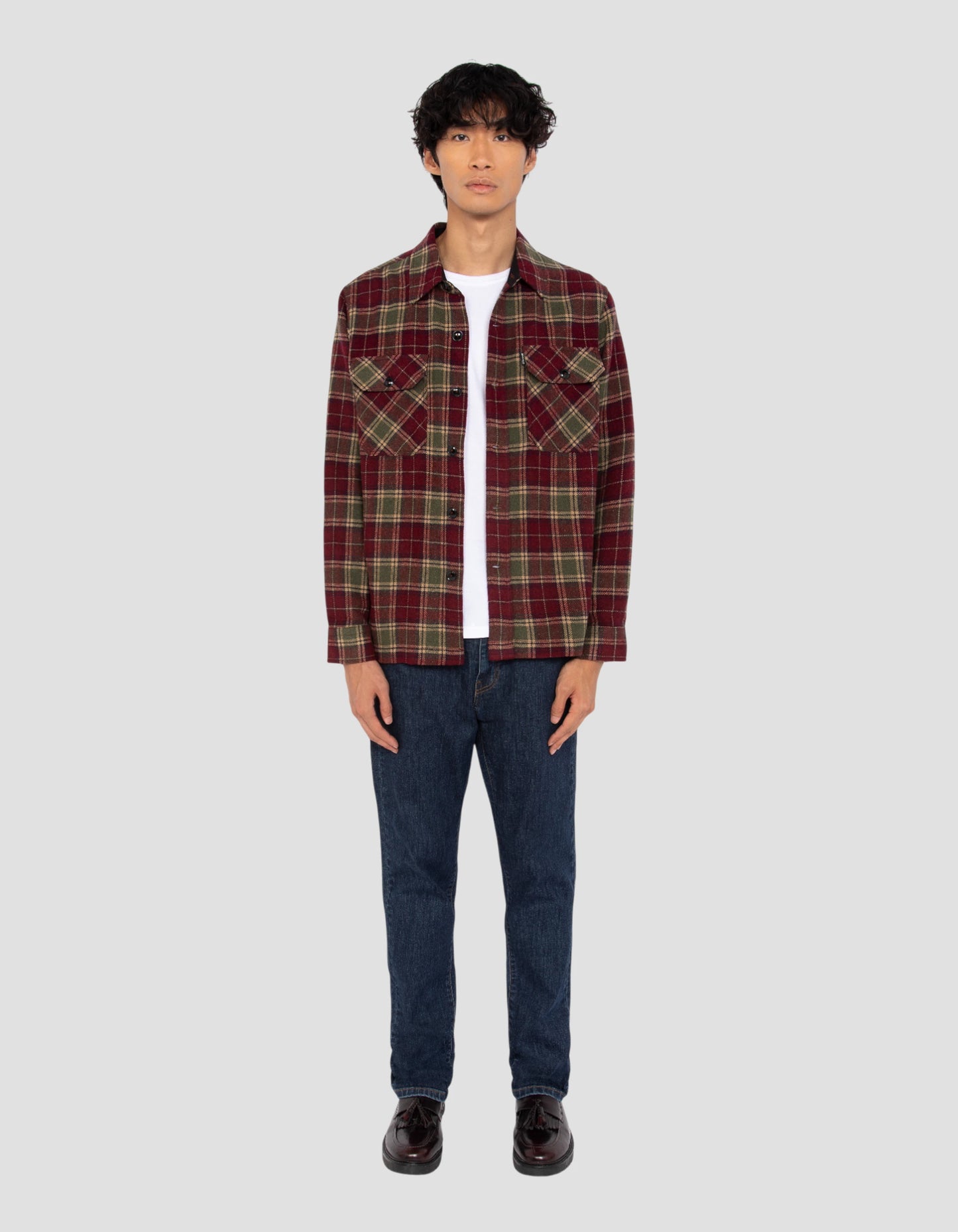 Bordeaux karierte Operation