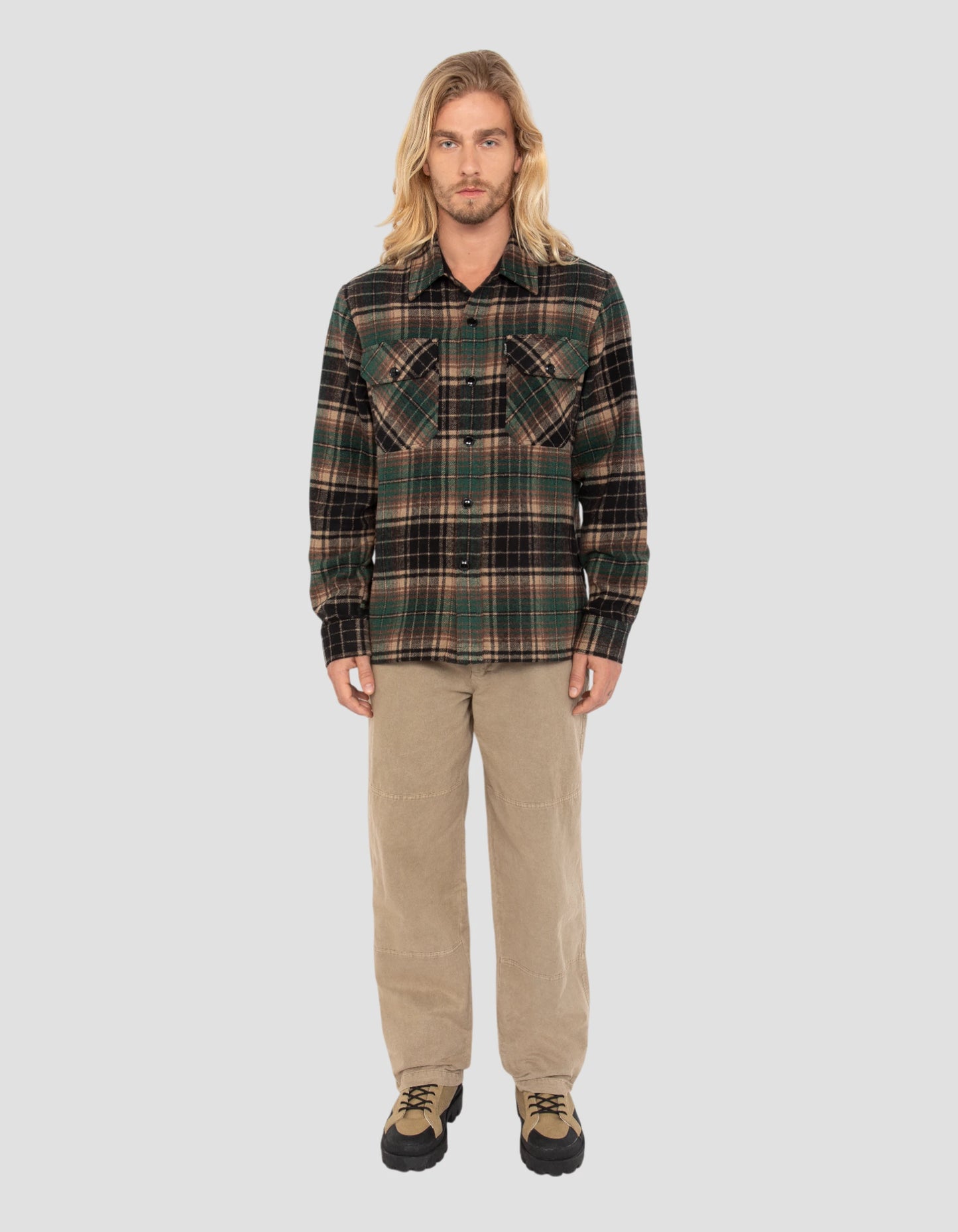 Baldosas verdes del bosque