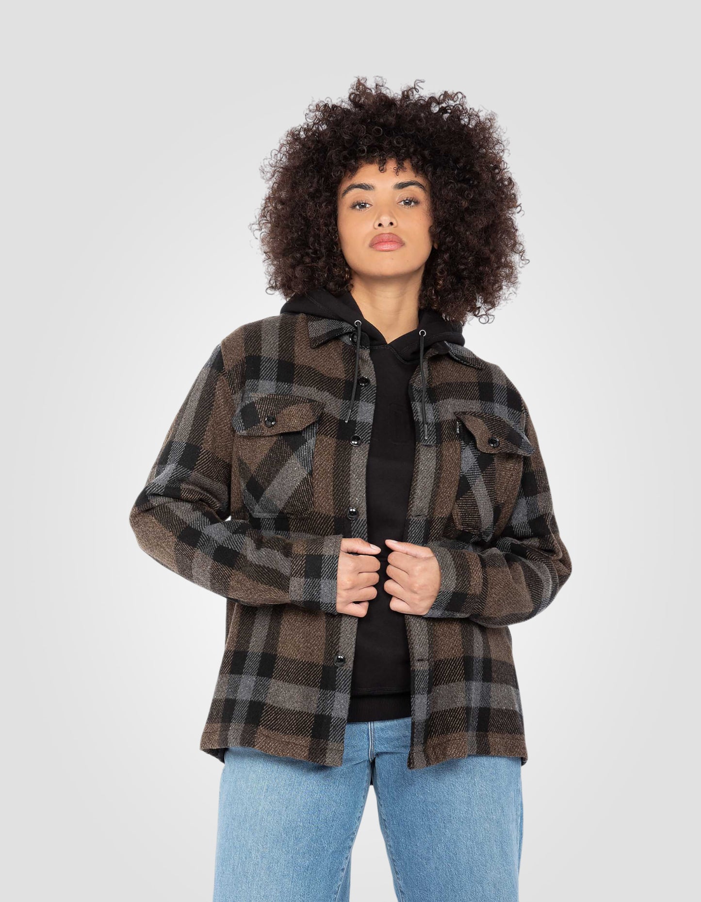 Surchemise à carreaux