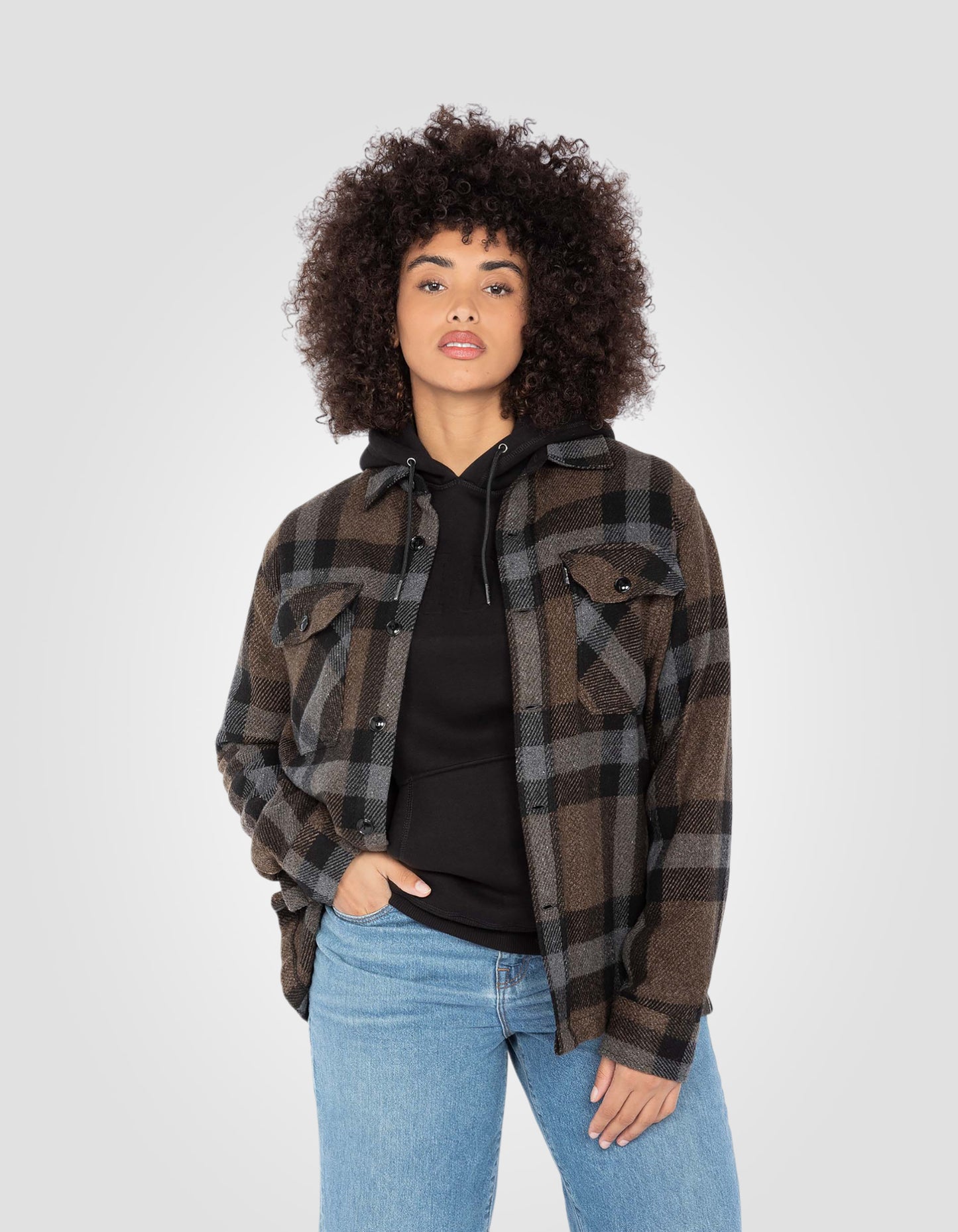 Surchemise à carreaux