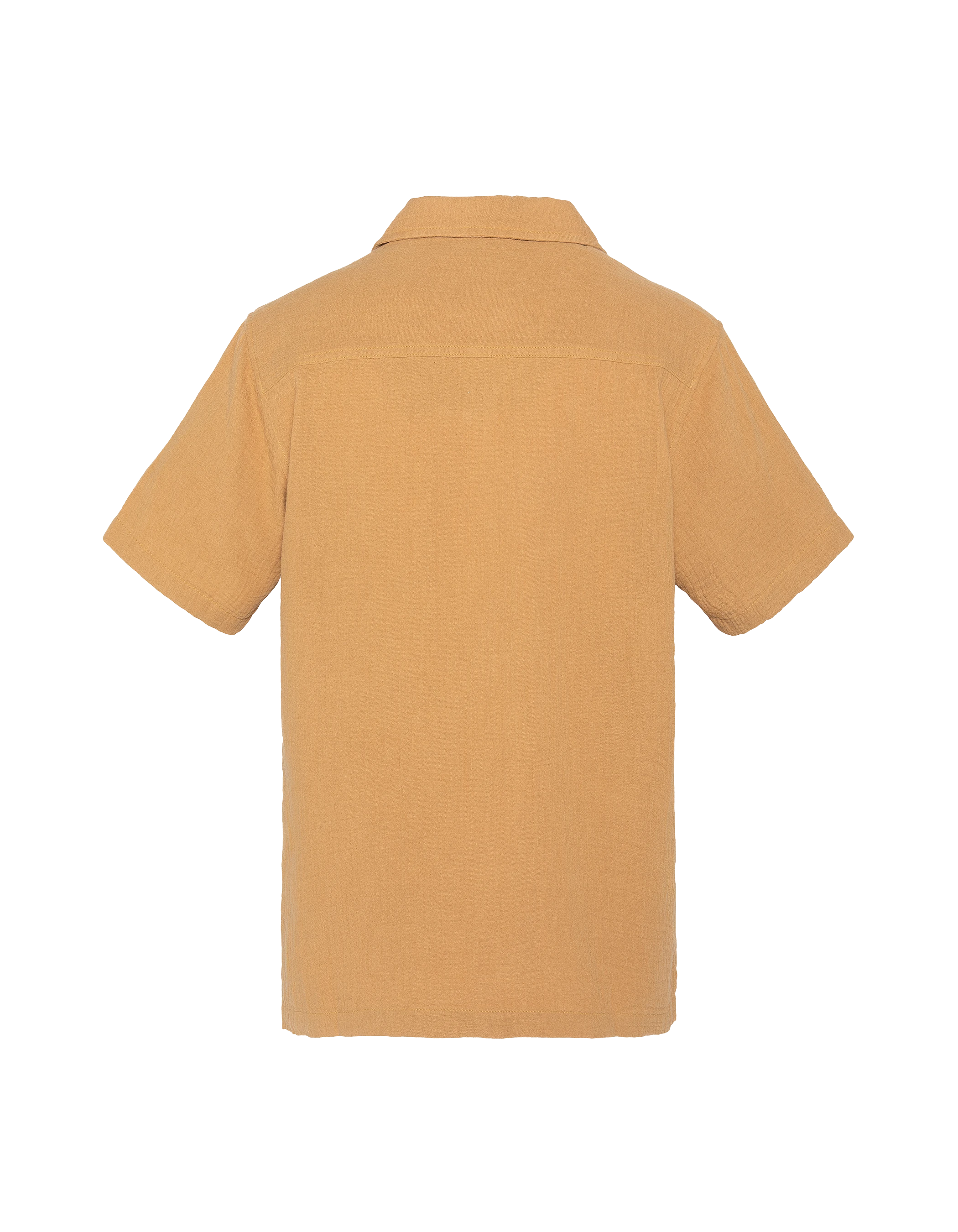 Chemisette miel en gaze de coton-6