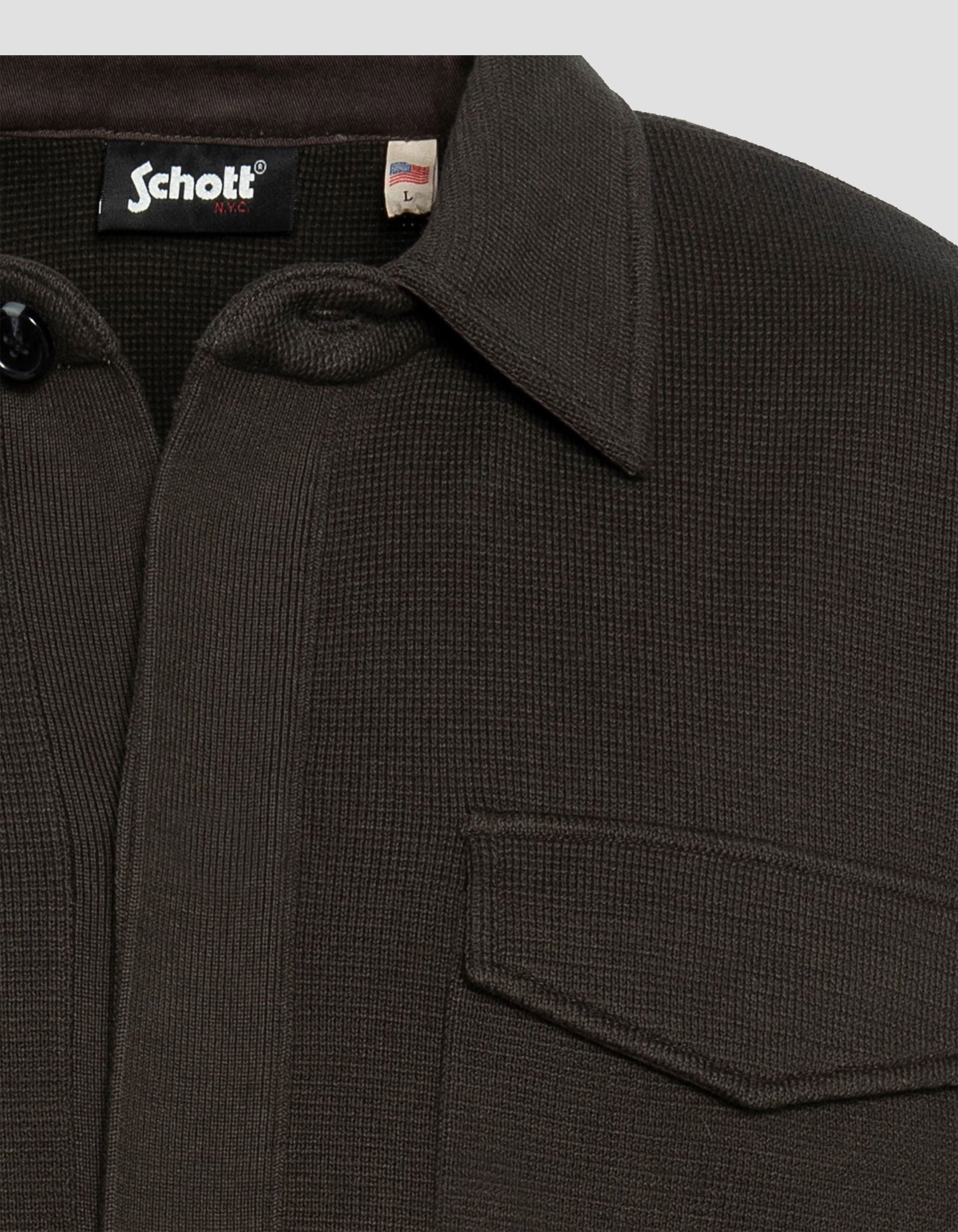 Surchemise kaki foncé-6