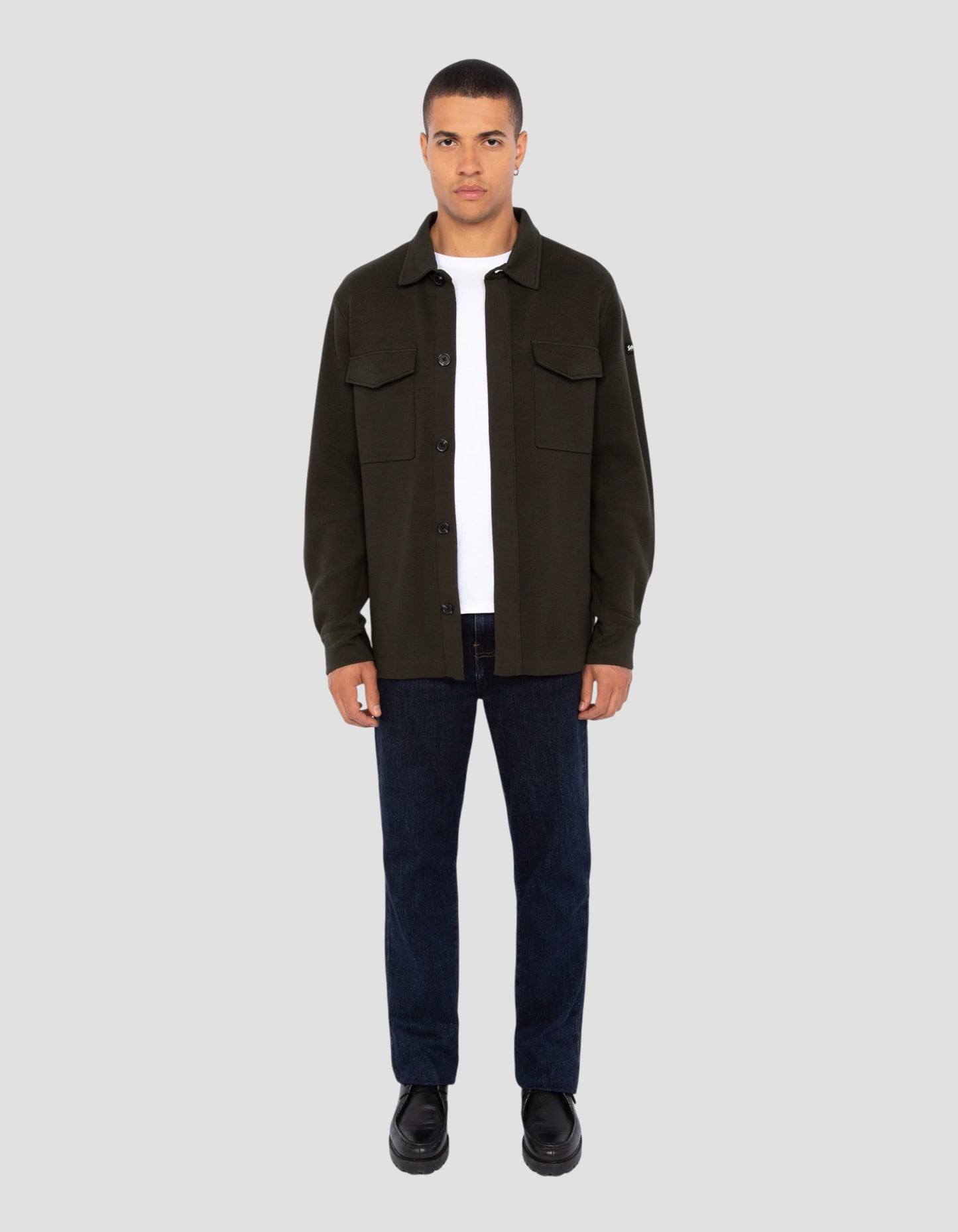 Surchemise kaki foncé