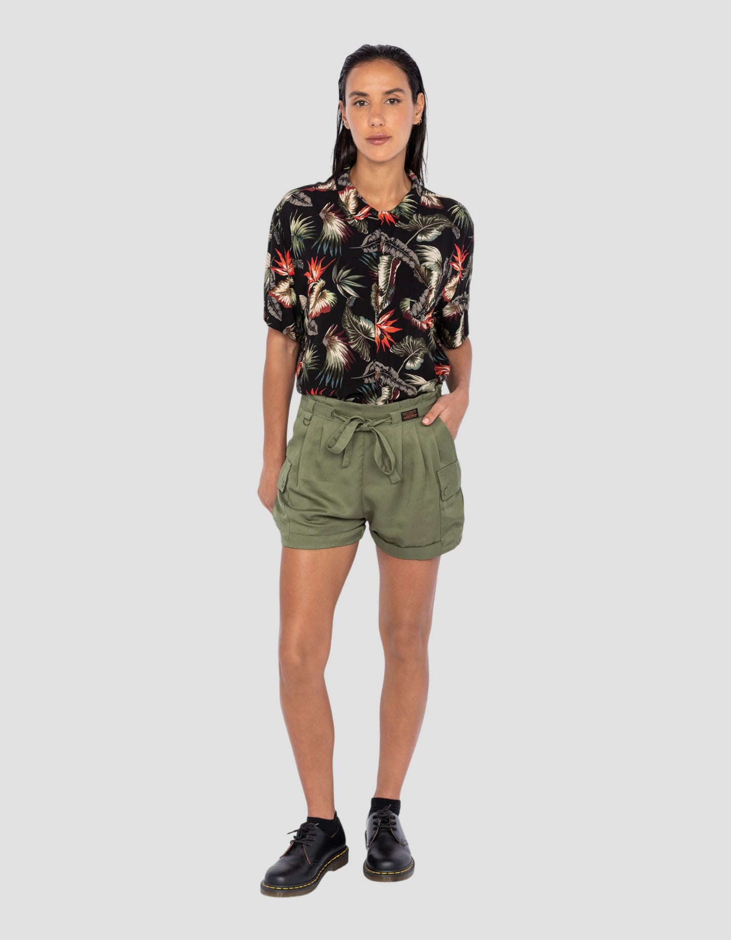 Black Hawaiian Hemd