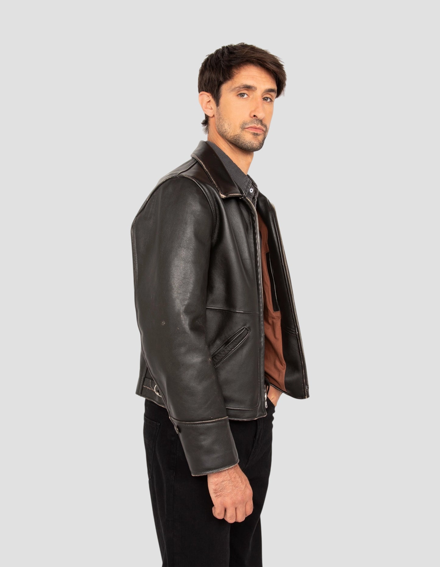 Chaqueta negra “Delivery From Nowhere”