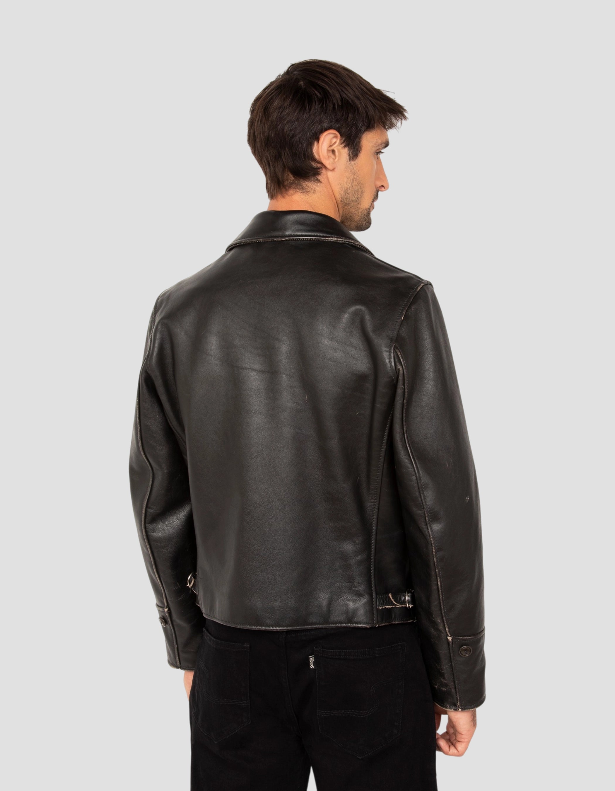 Chaqueta negra “Delivery From Nowhere”-7