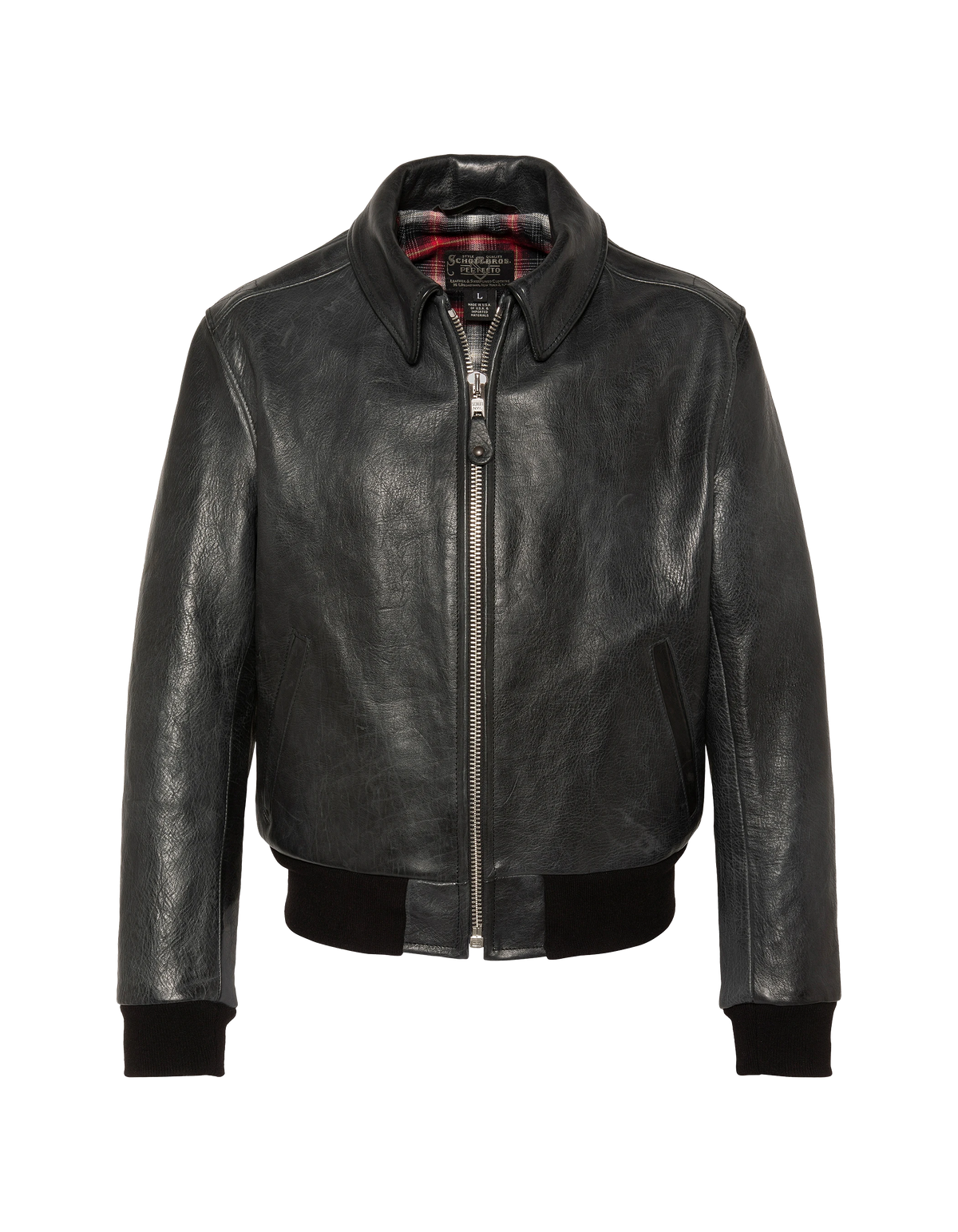 Cazadora bomber negra “Asbury Park”