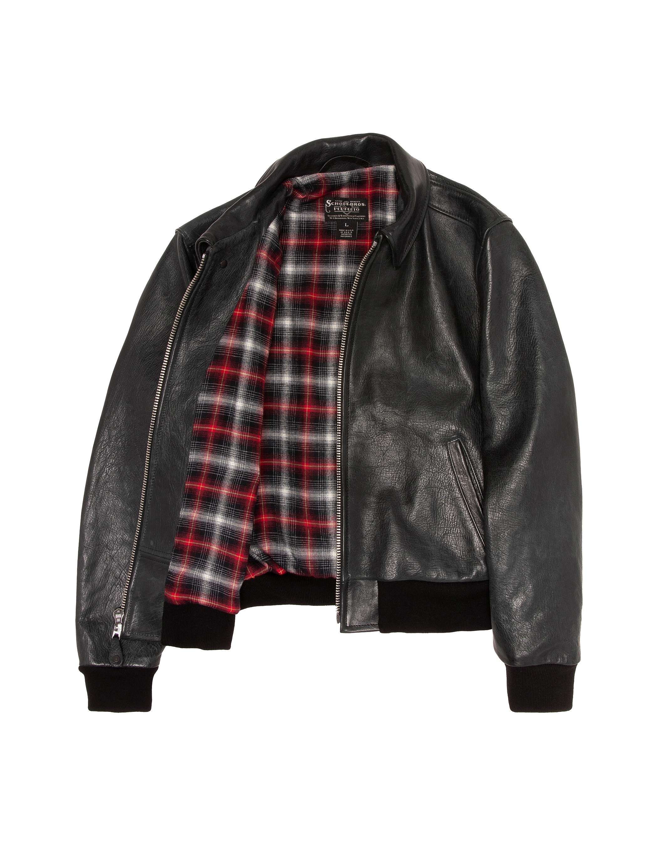 Cazadora bomber negra “Asbury Park”-8