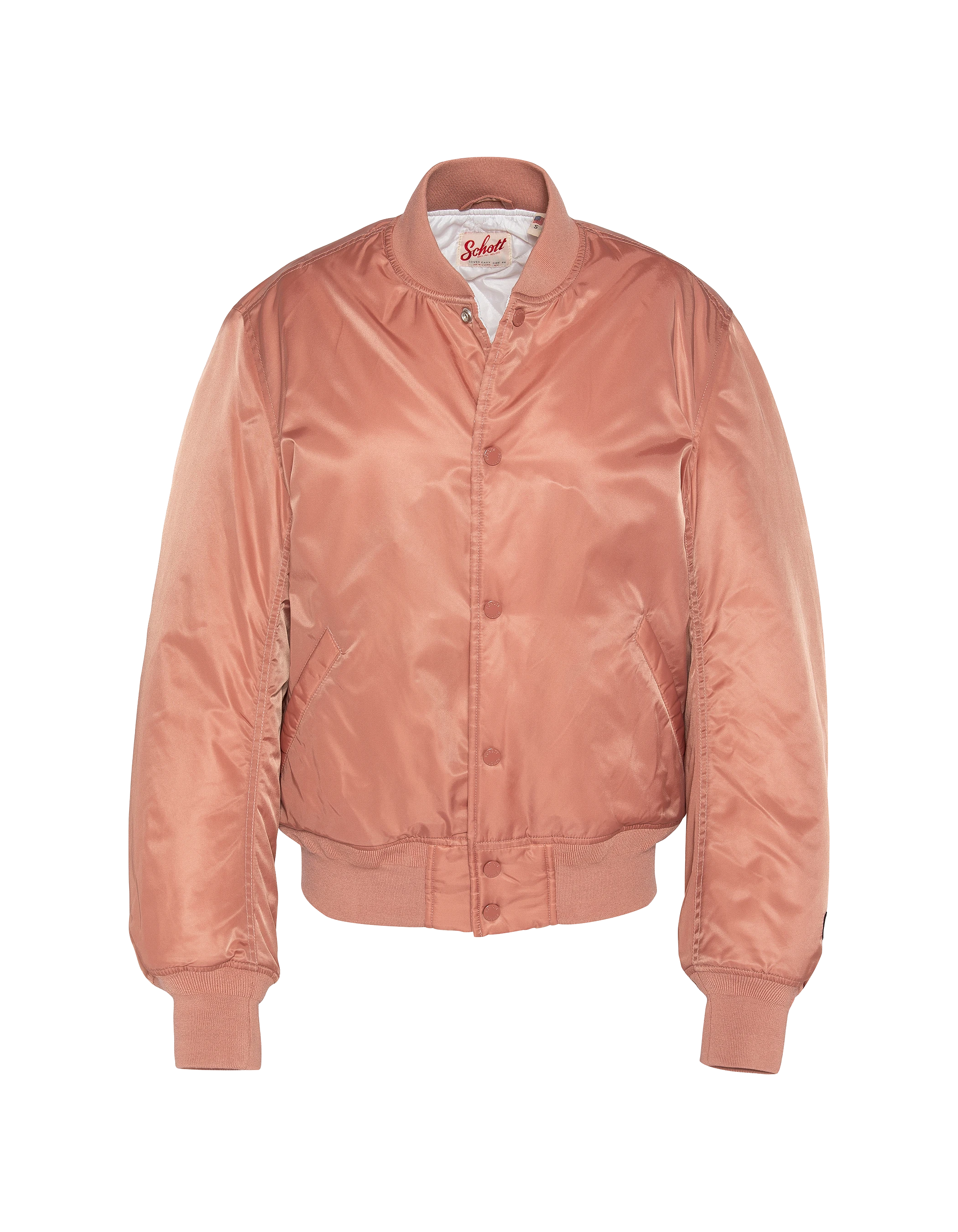 Blouson urban rose poudré oversize-1