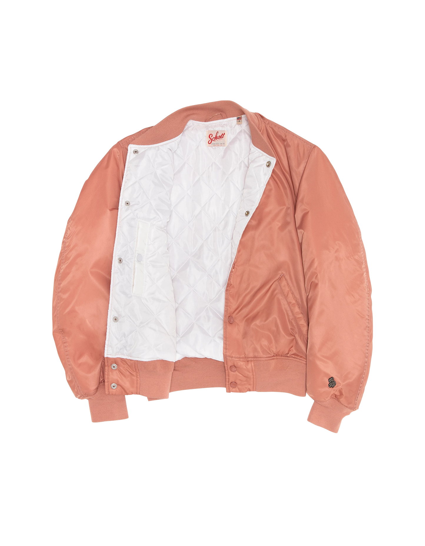 Blouson urban rose poudré oversize