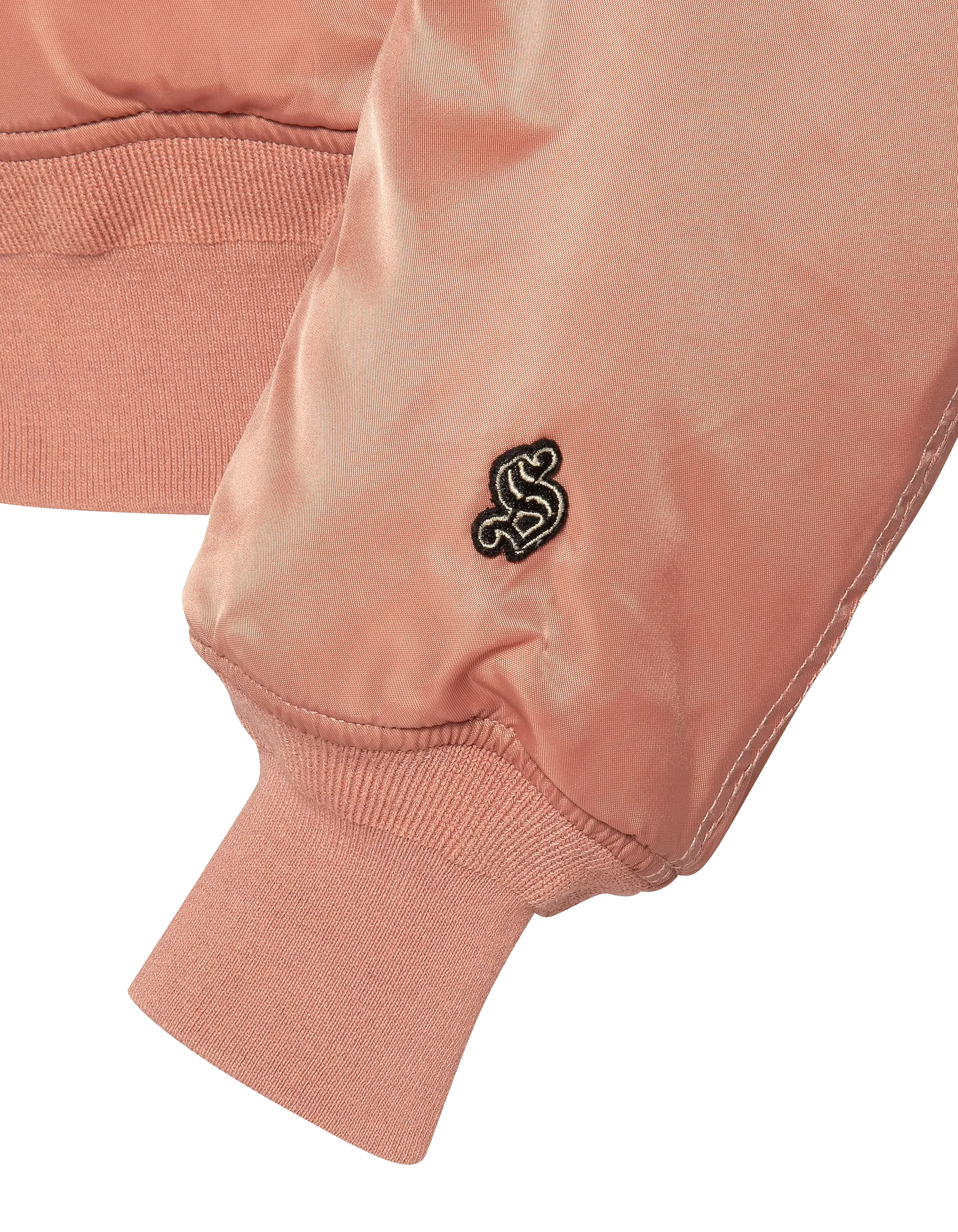 Blouson urban rose poudré oversize-4