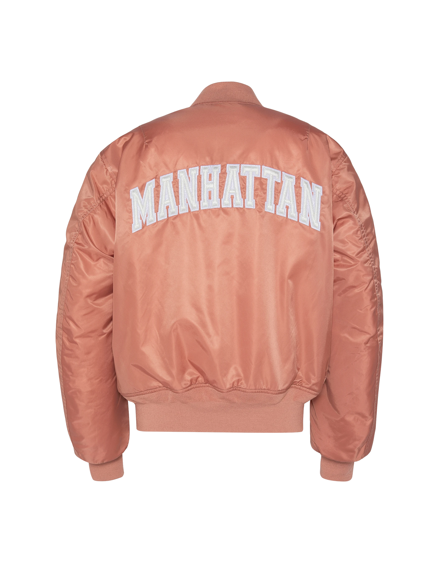 Blouson urban rose poudré oversize