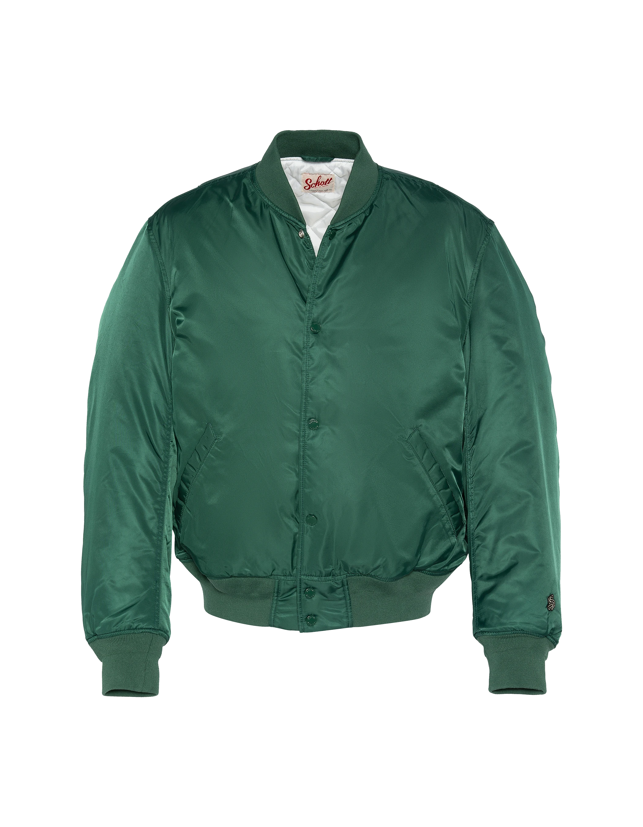 Blouson urban vert oversize-2