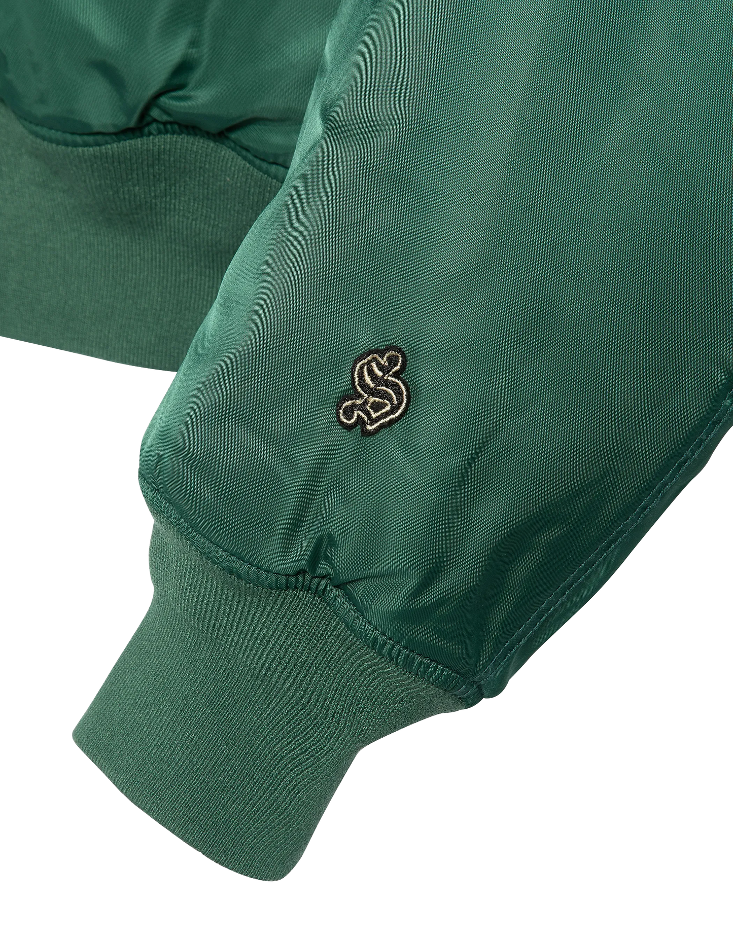 Blouson urban vert oversize