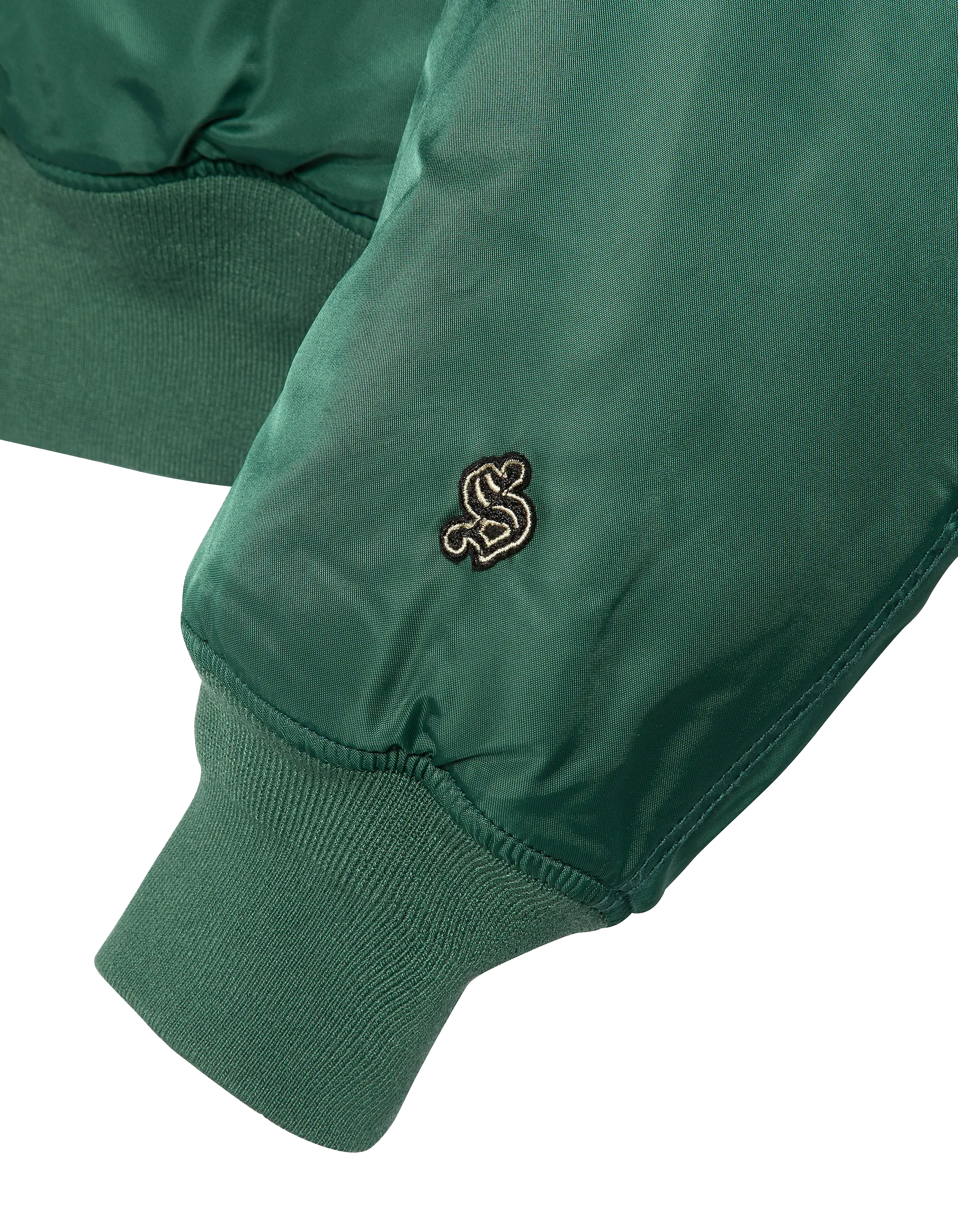 Blouson urban vert oversize-7