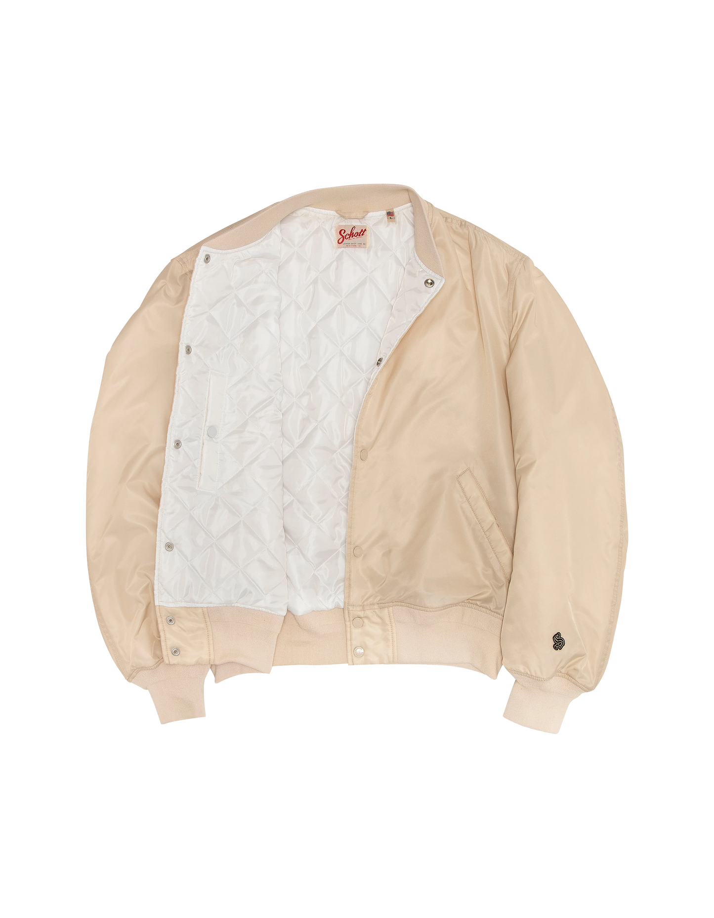 Blouson urban blanc oversize