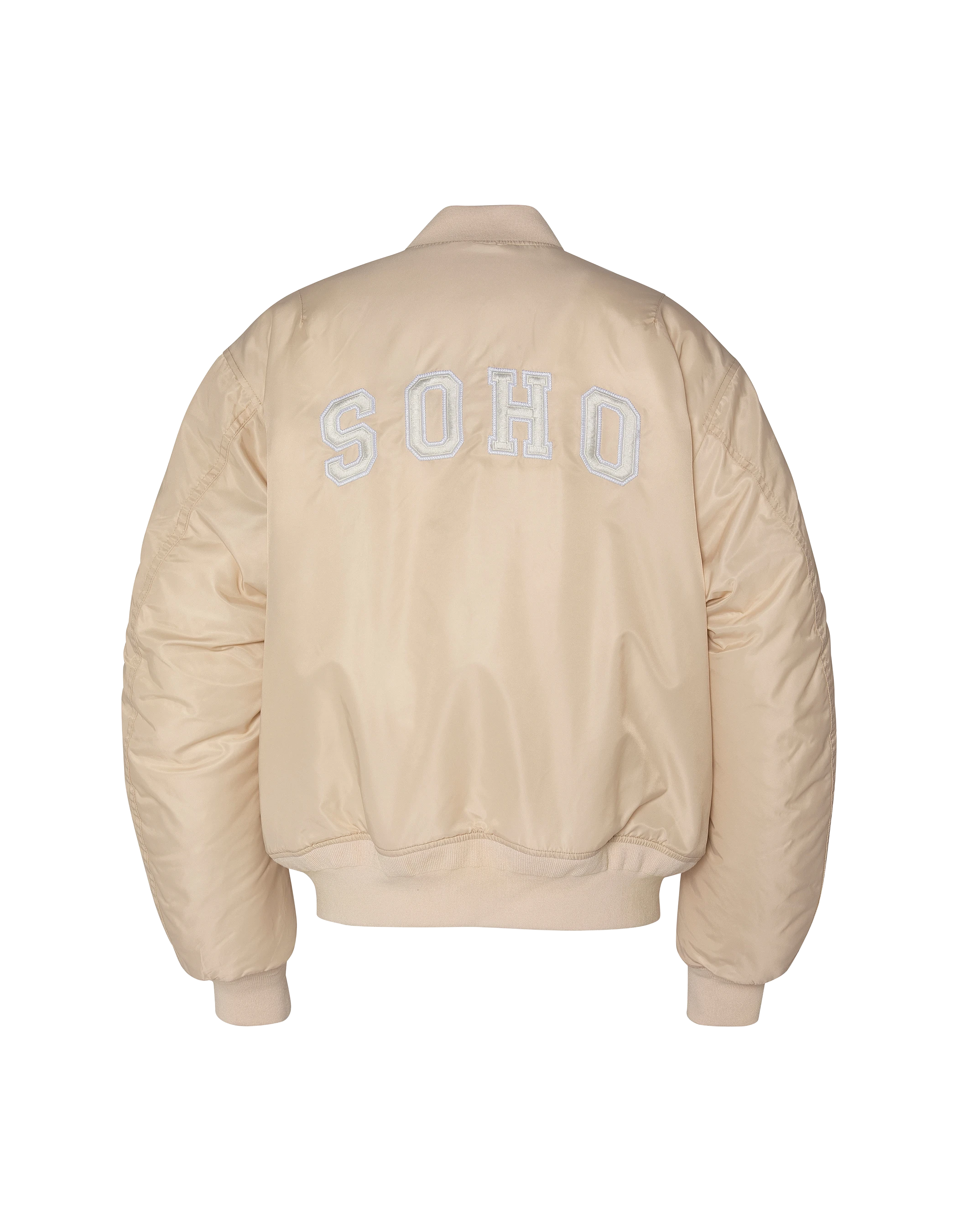 Blouson urban blanc oversize-2