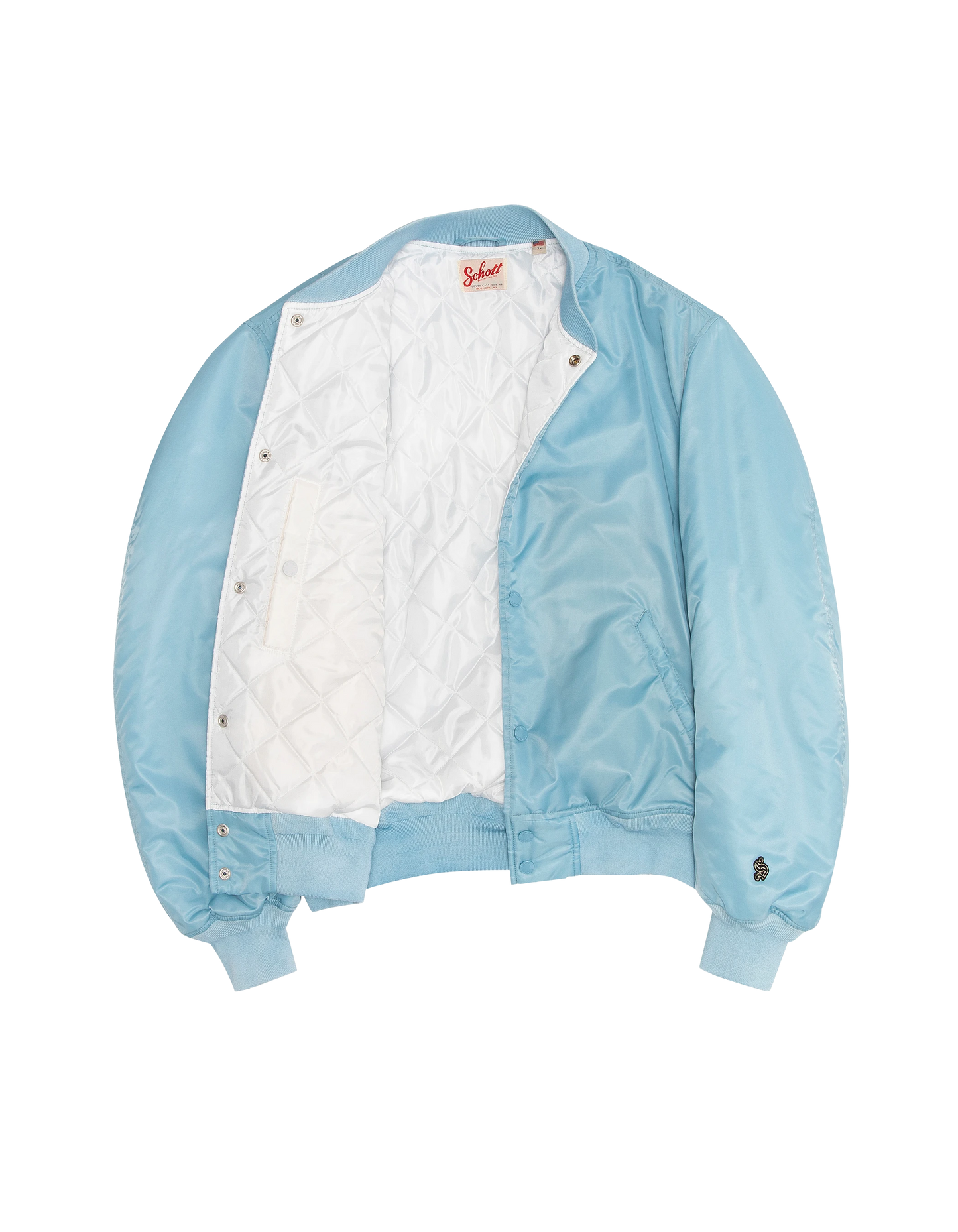 Blouson urban bleu ciel oversize