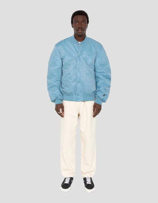 Blouson urban bleu ciel oversize