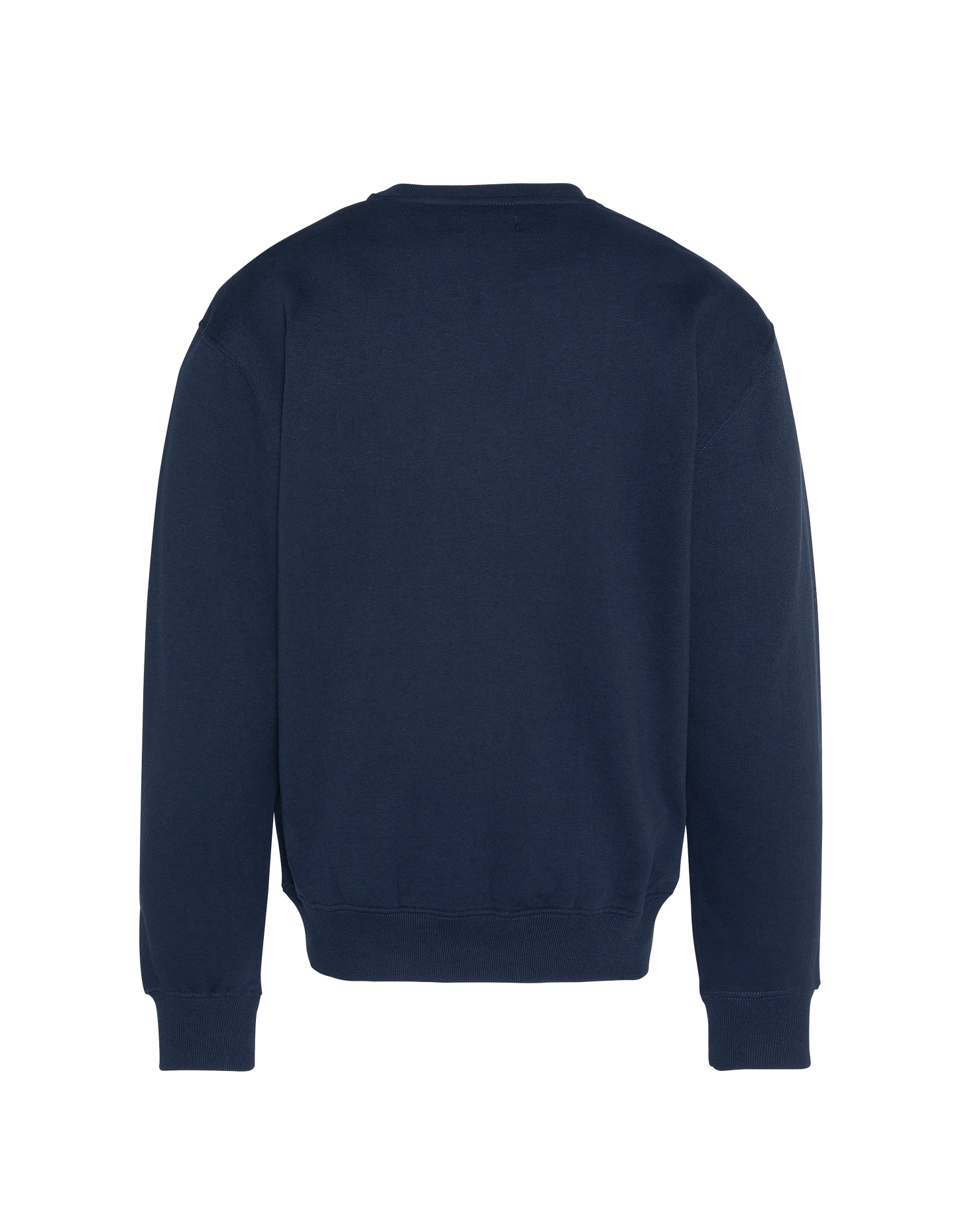 Spacca blu navy stampato round col